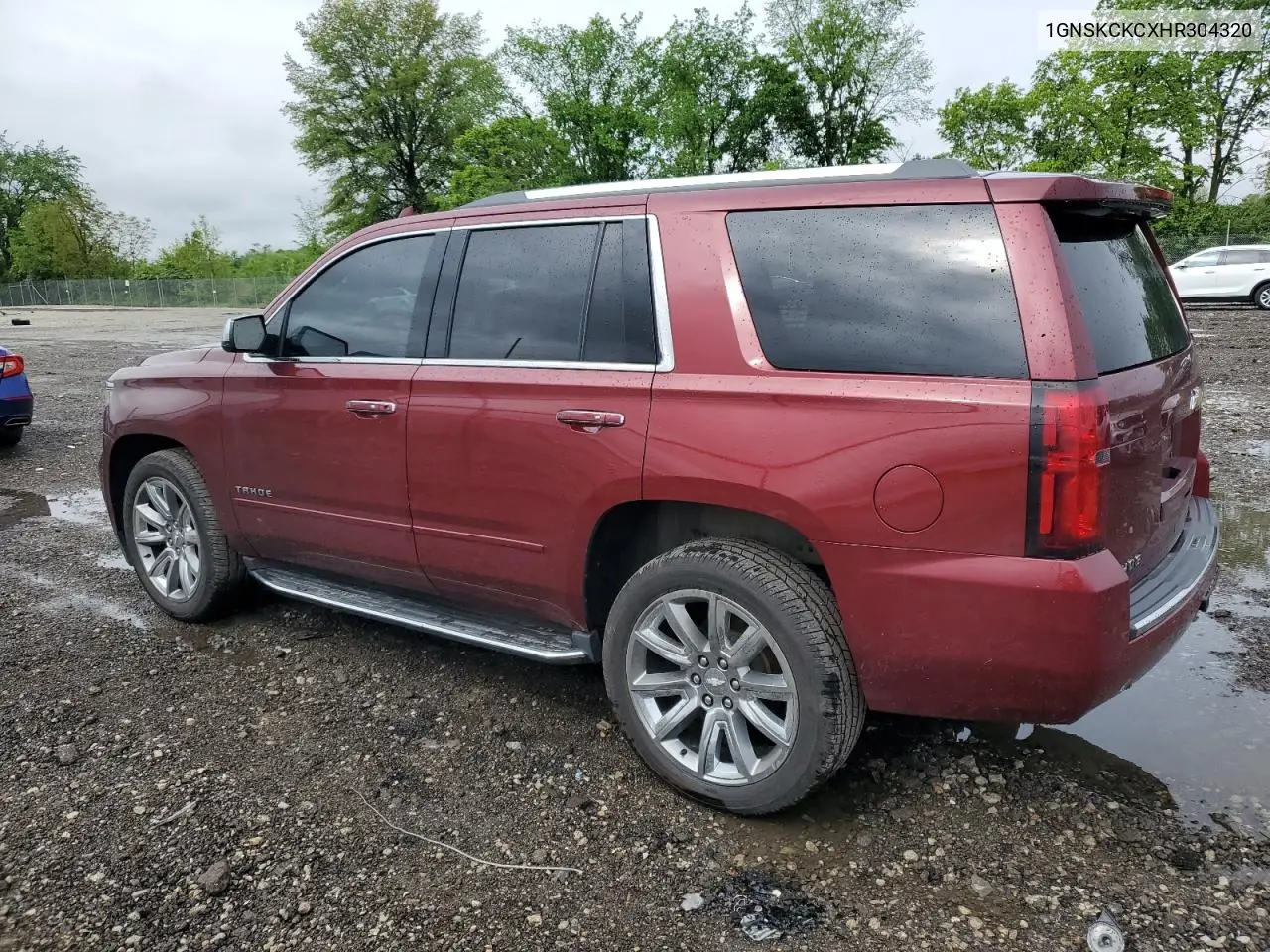2017 Chevrolet Tahoe K1500 Premier VIN: 1GNSKCKCXHR304320 Lot: 54583435