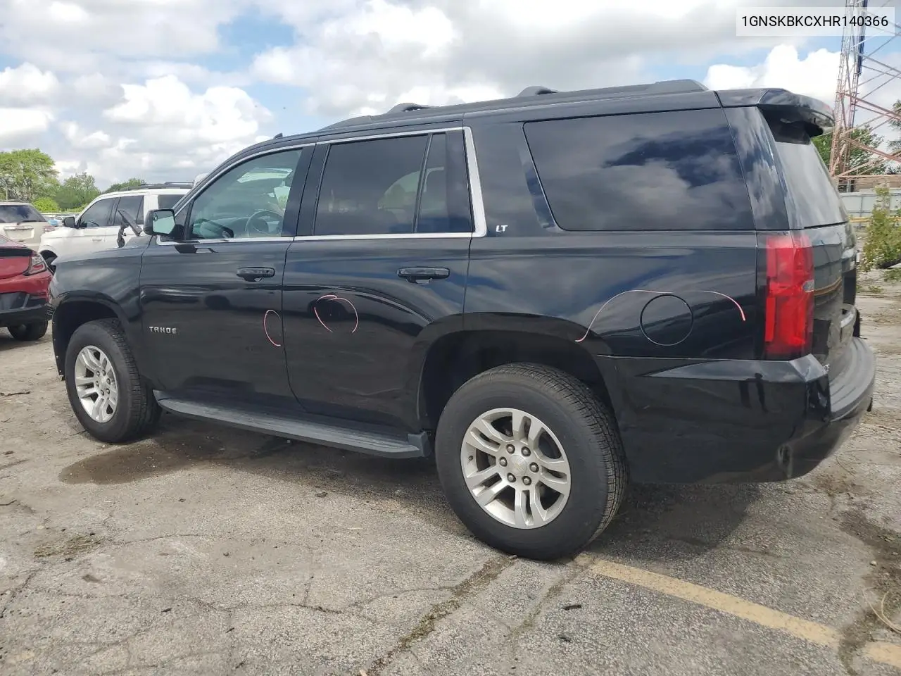 2017 Chevrolet Tahoe K1500 Lt VIN: 1GNSKBKCXHR140366 Lot: 56527295