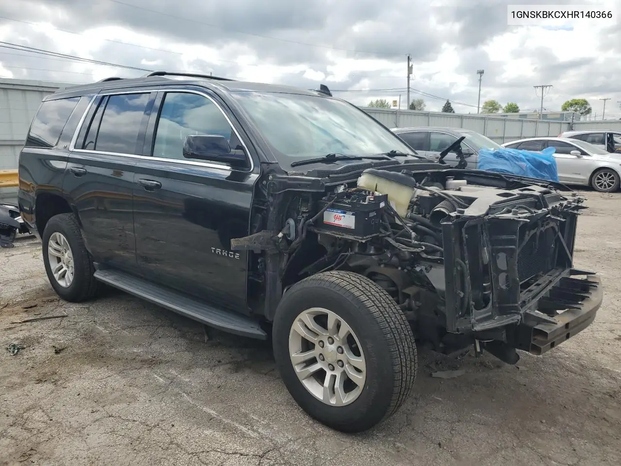 2017 Chevrolet Tahoe K1500 Lt VIN: 1GNSKBKCXHR140366 Lot: 56527295