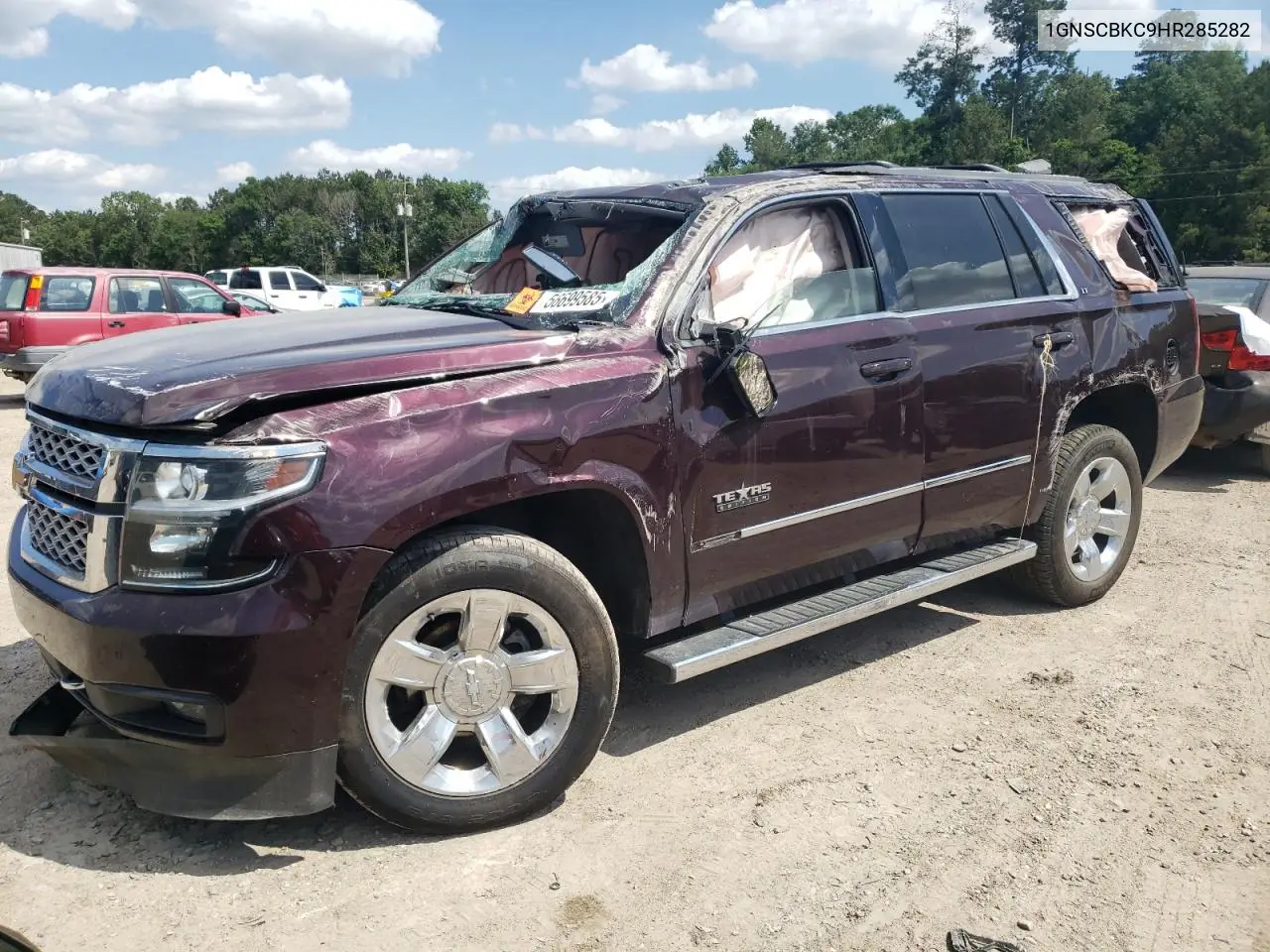 2017 Chevrolet Tahoe C1500 Lt VIN: 1GNSCBKC9HR285282 Lot: 56699585
