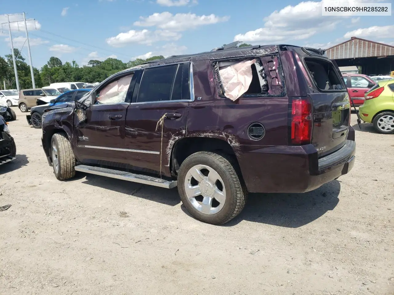 2017 Chevrolet Tahoe C1500 Lt VIN: 1GNSCBKC9HR285282 Lot: 56699585