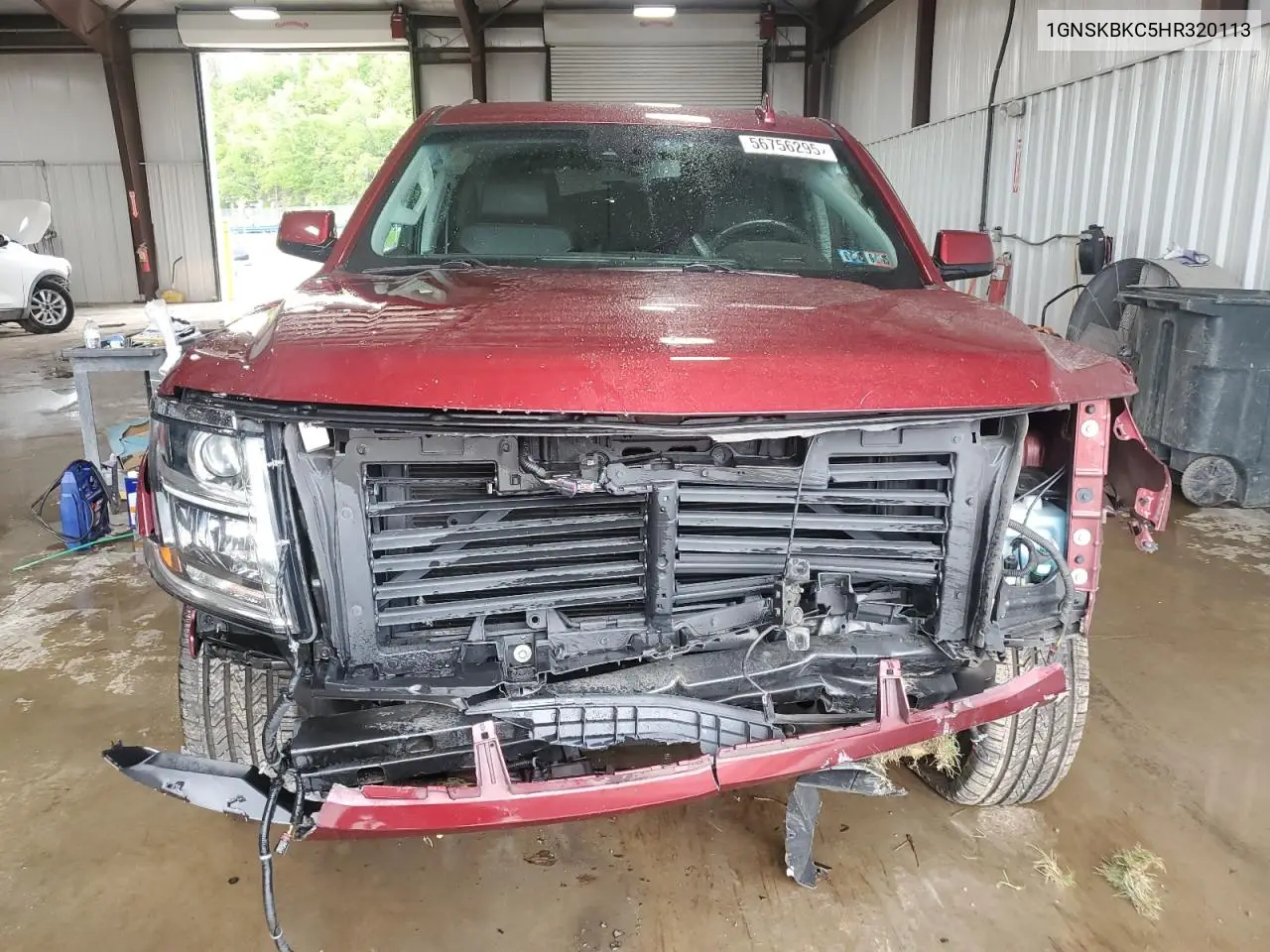 1gnskbkc5hr320113 1GNSKBKC5HR320113 2017 Chevrolet Tahoe K1500 Lt