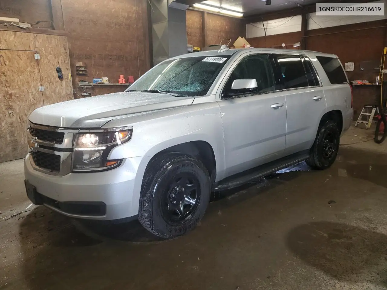 2017 Chevrolet Tahoe Police VIN: 1GNSKDEC0HR216619 Lot: 61149085