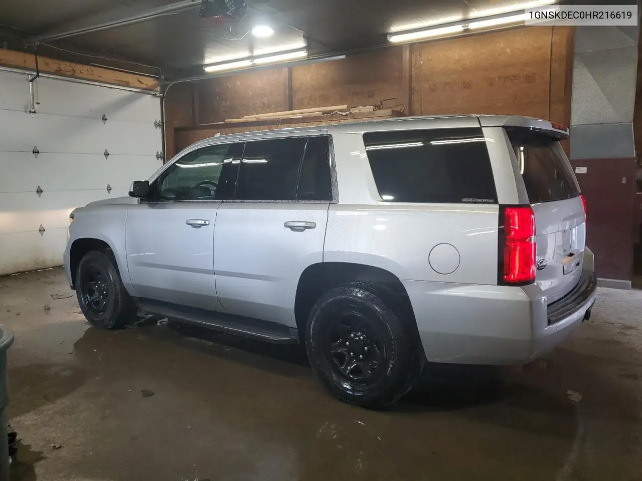 2017 Chevrolet Tahoe Police VIN: 1GNSKDEC0HR216619 Lot: 61149085