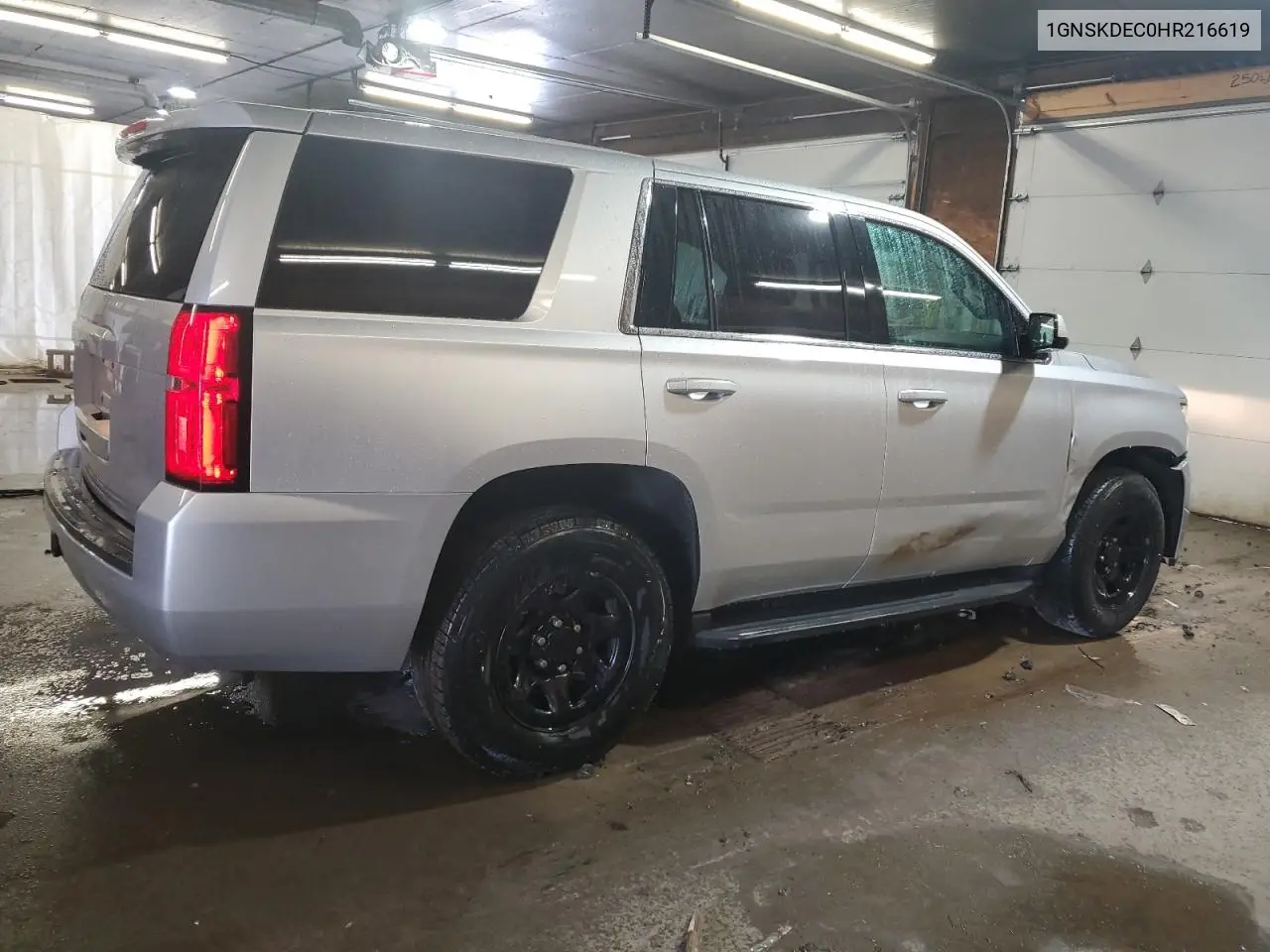 2017 Chevrolet Tahoe Police VIN: 1GNSKDEC0HR216619 Lot: 61149085