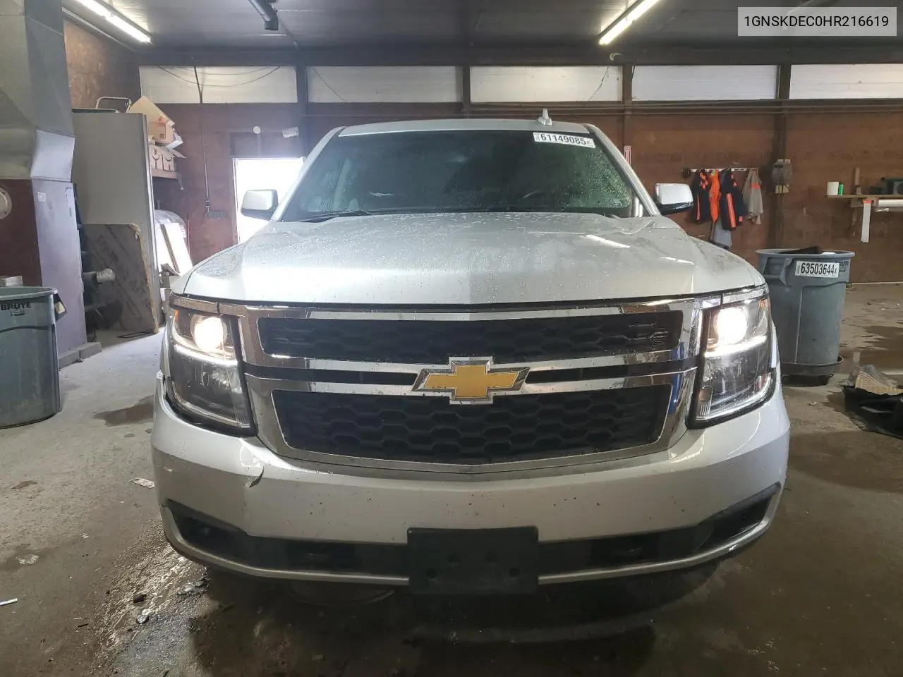 2017 Chevrolet Tahoe Police VIN: 1GNSKDEC0HR216619 Lot: 61149085