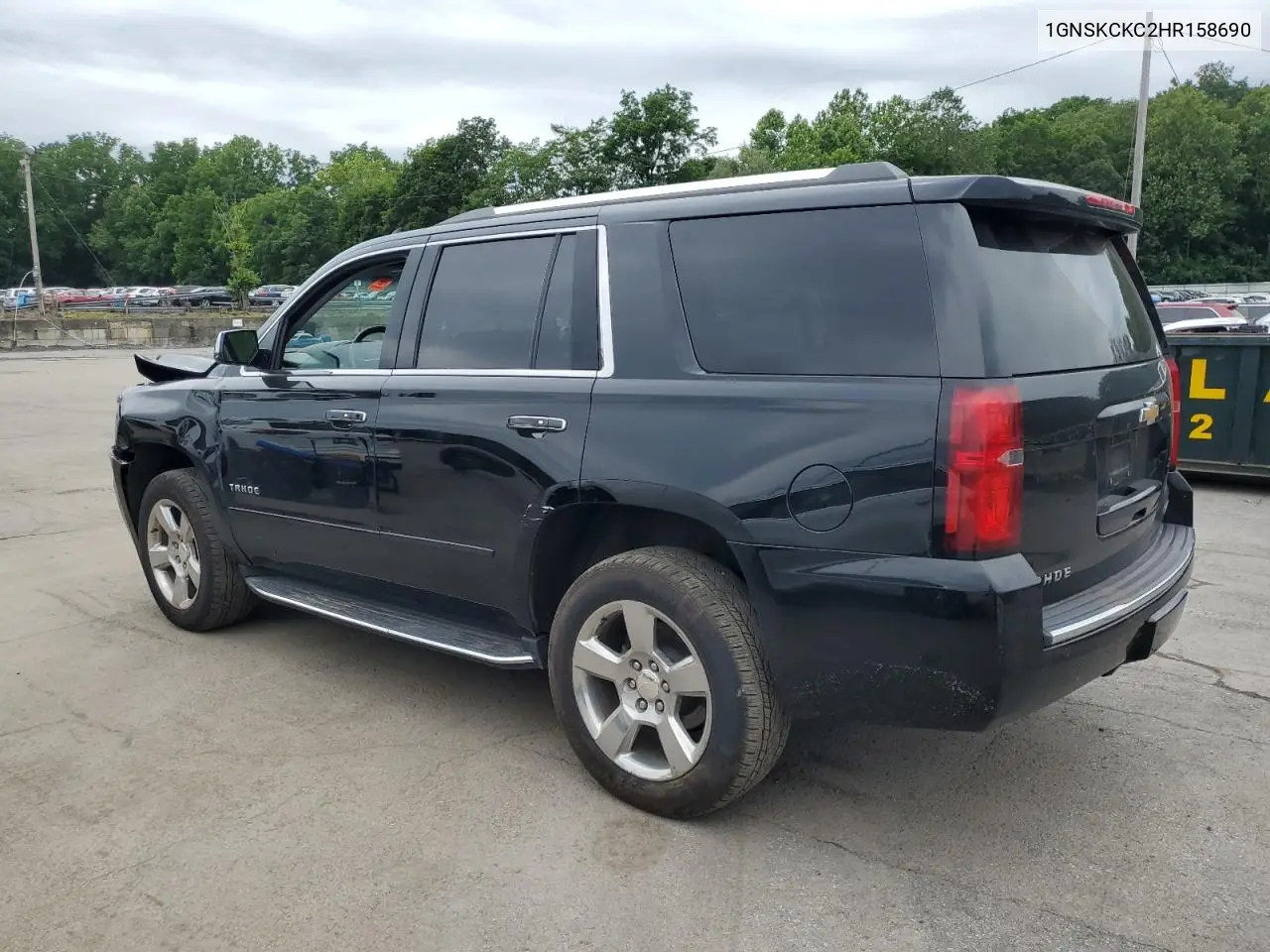 2017 Chevrolet Tahoe K1500 Premier VIN: 1GNSKCKC2HR158690 Lot: 61818515