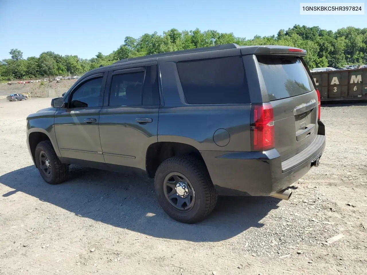 2017 Chevrolet Tahoe K1500 Lt VIN: 1GNSKBKC5HR397824 Lot: 62023165