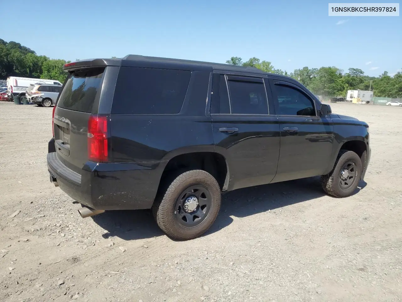 2017 Chevrolet Tahoe K1500 Lt VIN: 1GNSKBKC5HR397824 Lot: 62023165