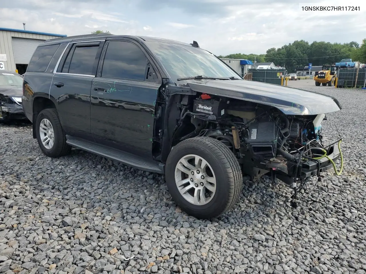 2017 Chevrolet Tahoe K1500 Lt VIN: 1GNSKBKC7HR117241 Lot: 62537085