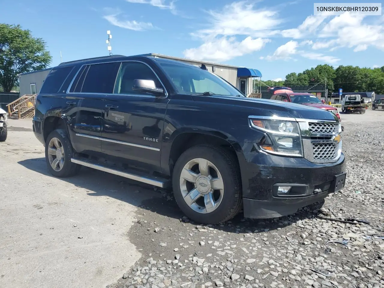 2017 Chevrolet Tahoe K1500 Lt VIN: 1GNSKBKC8HR120309 Lot: 62959585