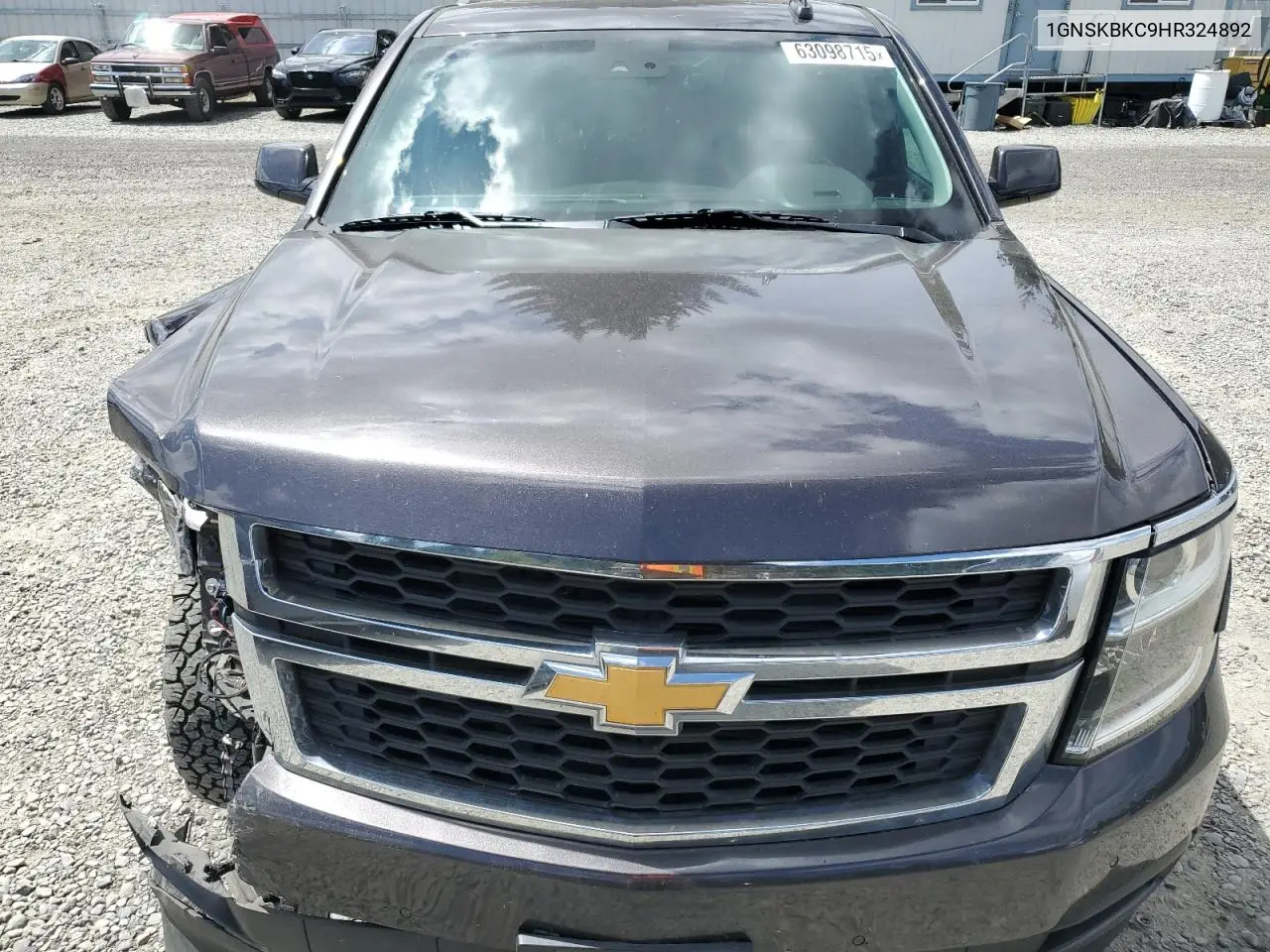 2017 Chevrolet Tahoe K1500 Lt VIN: 1GNSKBKC9HR324892 Lot: 63098715