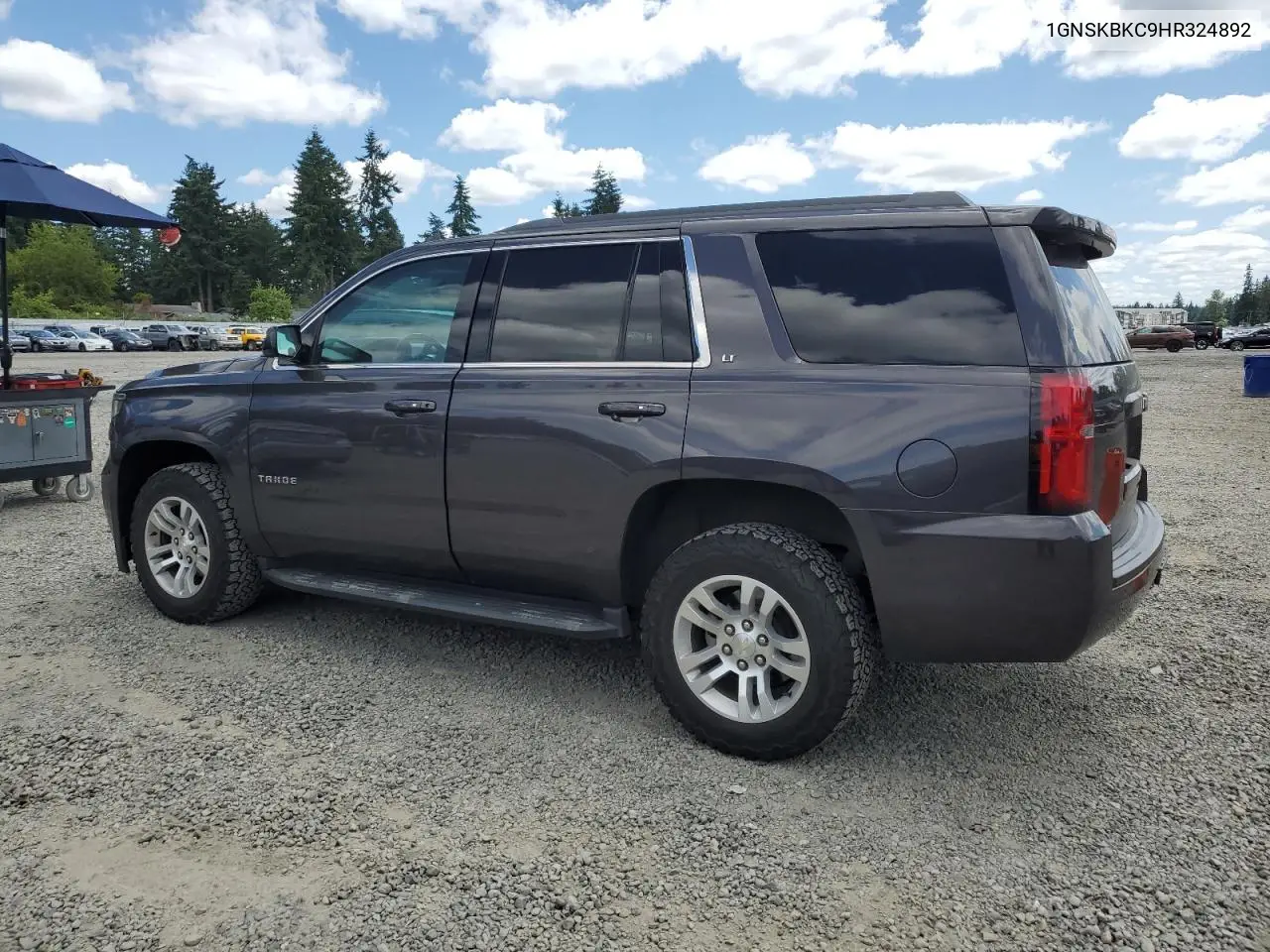 2017 Chevrolet Tahoe K1500 Lt VIN: 1GNSKBKC9HR324892 Lot: 63098715