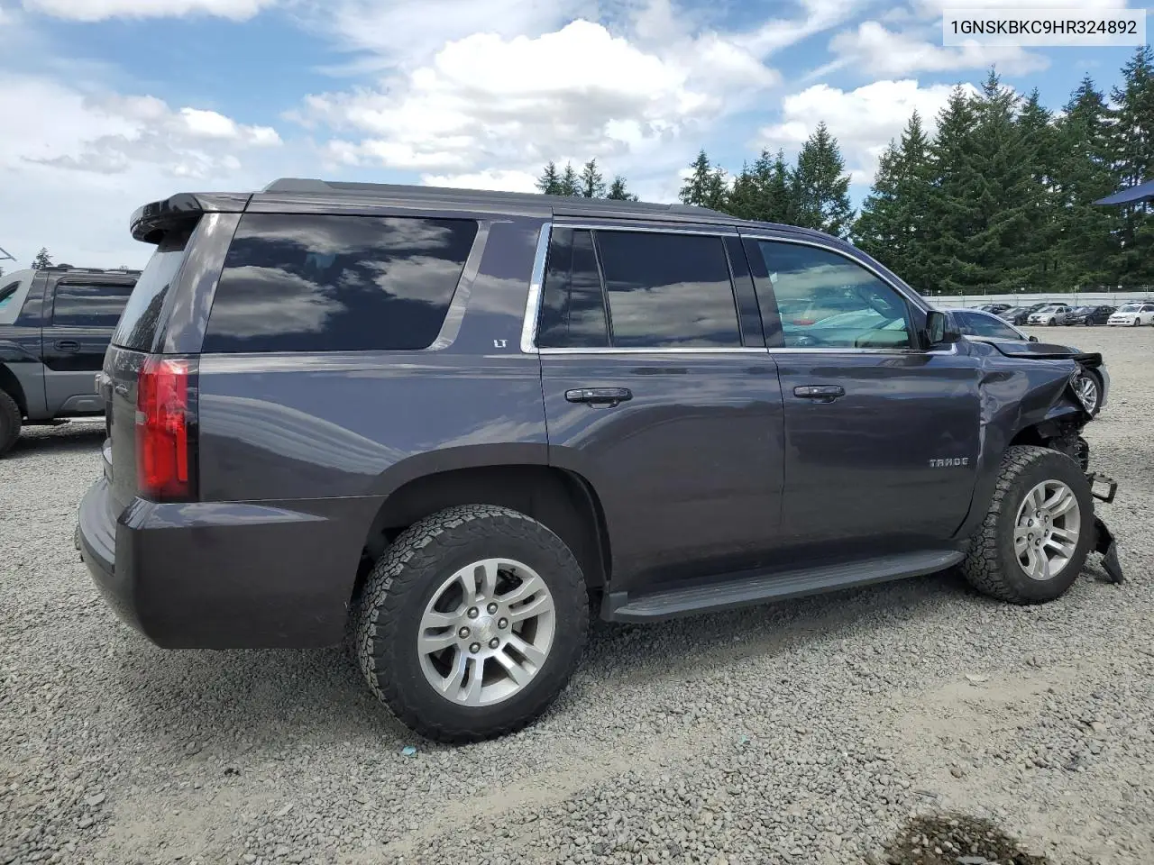 2017 Chevrolet Tahoe K1500 Lt VIN: 1GNSKBKC9HR324892 Lot: 63098715