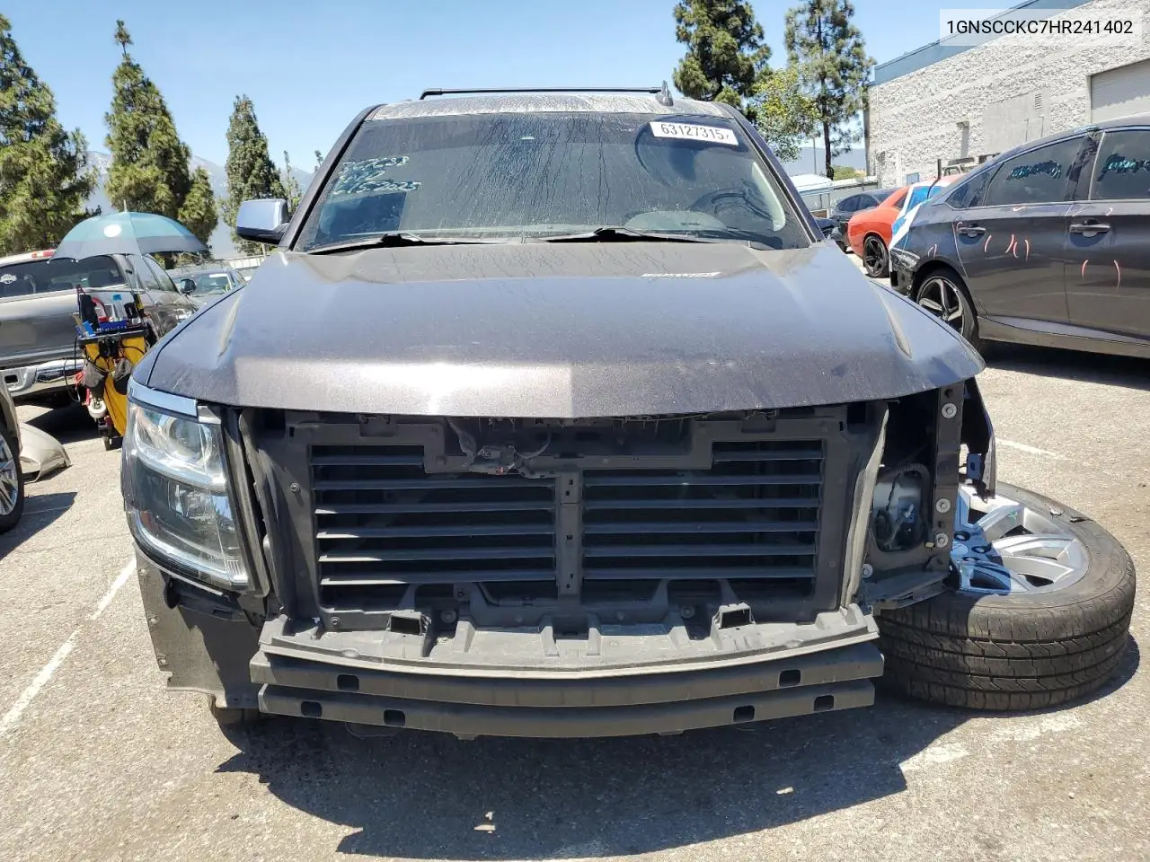 2017 Chevrolet Tahoe C1500 Premier VIN: 1GNSCCKC7HR241402 Lot: 63127315
