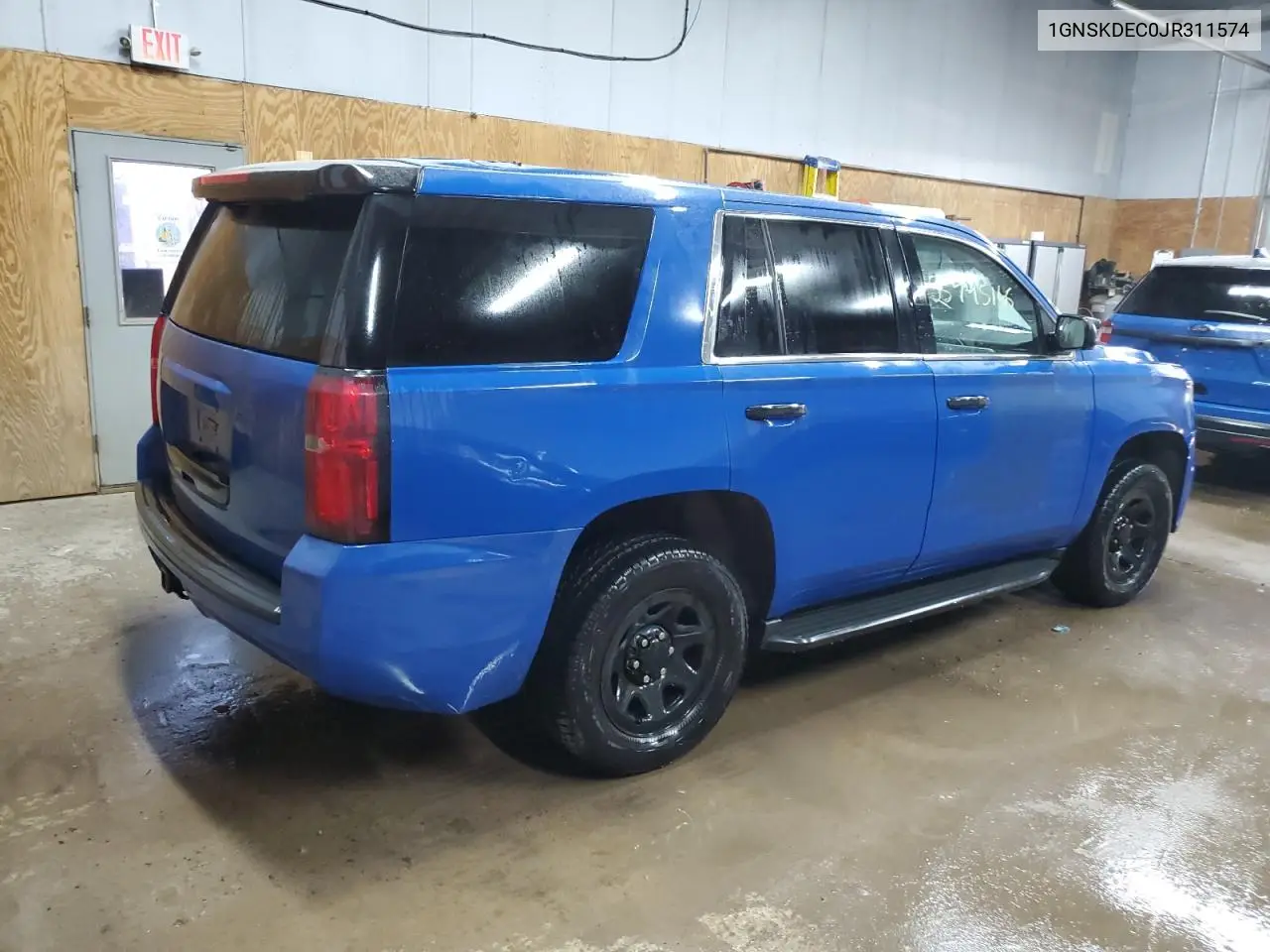 2018 Chevrolet Tahoe Police VIN: 1GNSKDEC0JR311574 Lot: 55945165