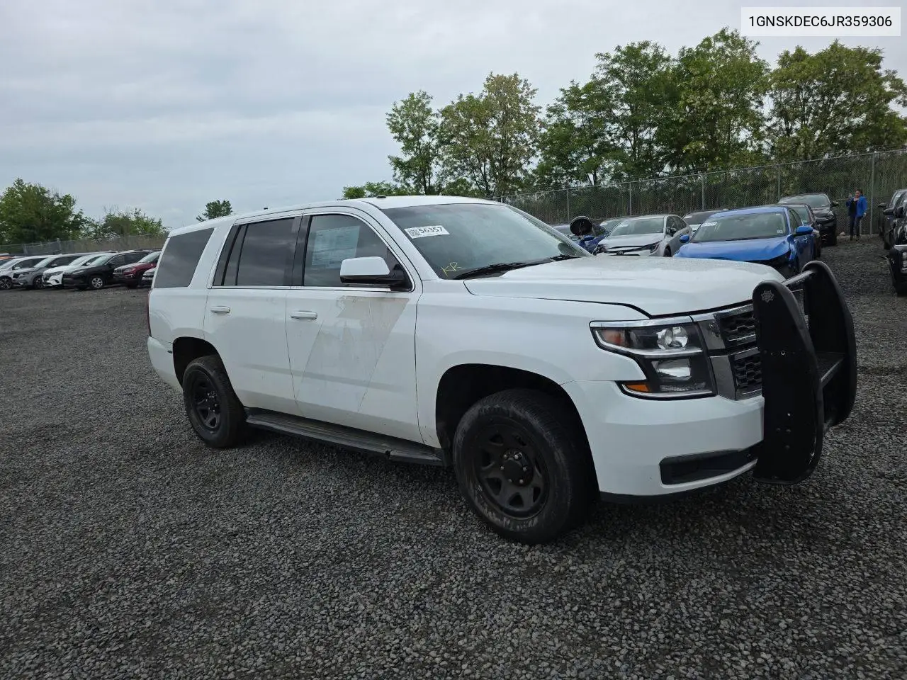 2018 Chevrolet Tahoe Police VIN: 1GNSKDEC6JR359306 Lot: 57100015