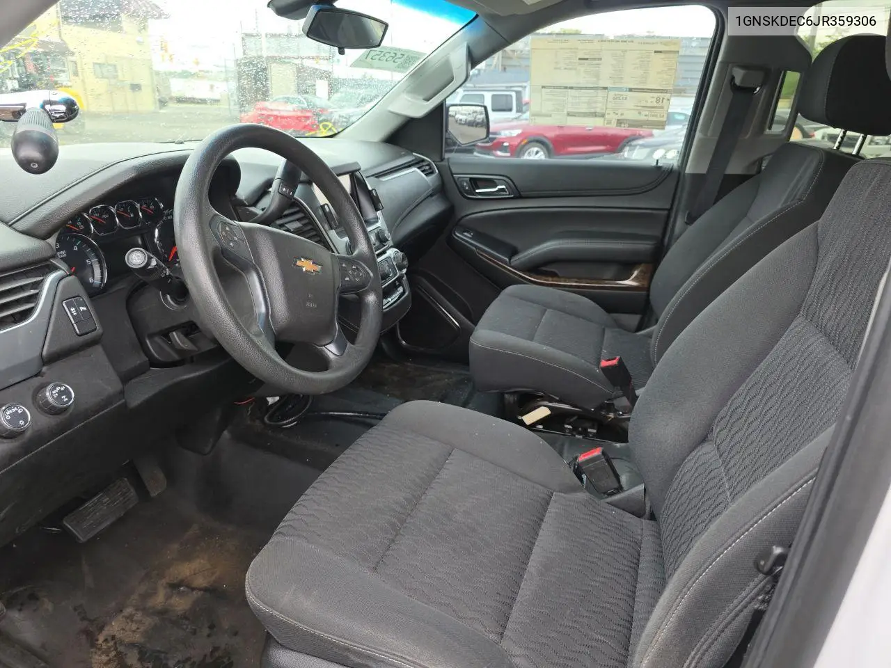 2018 Chevrolet Tahoe Police VIN: 1GNSKDEC6JR359306 Lot: 57100015