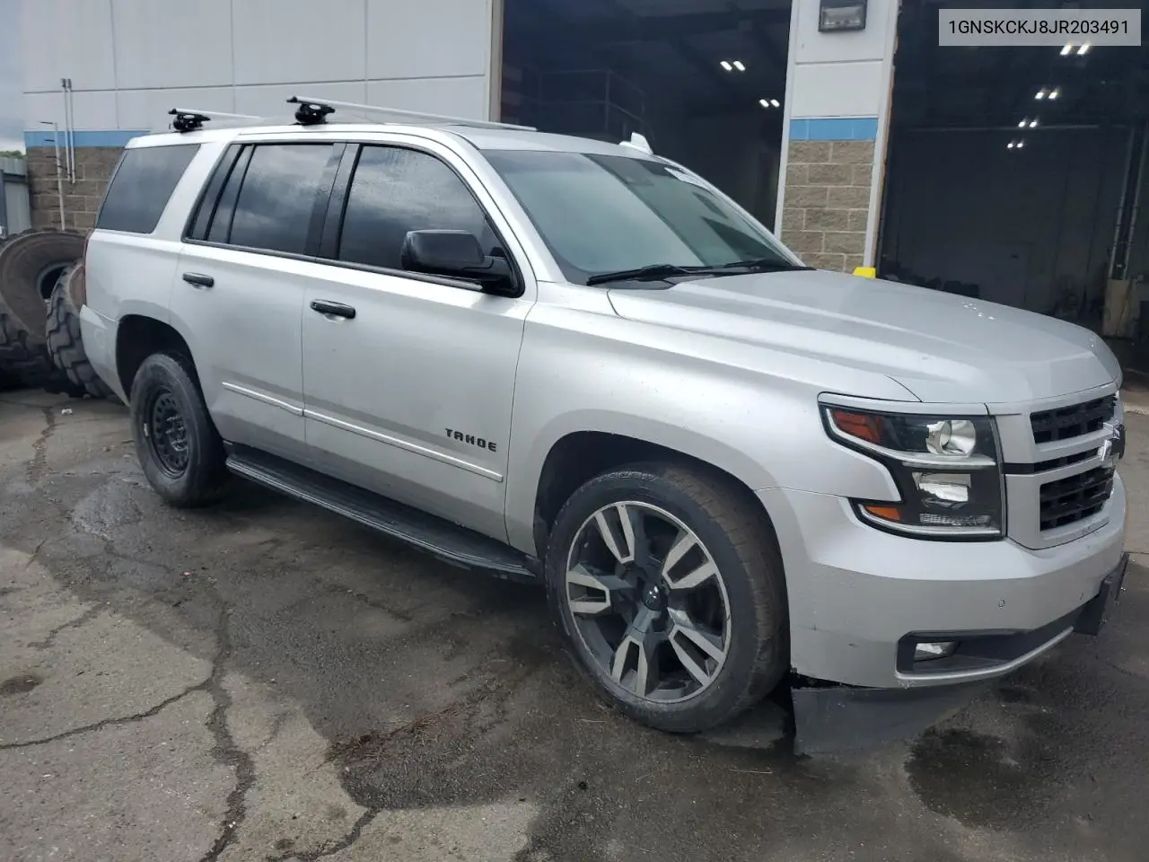 2018 Chevrolet Tahoe K1500 Premier VIN: 1GNSKCKJ8JR203491 Lot: 58861575
