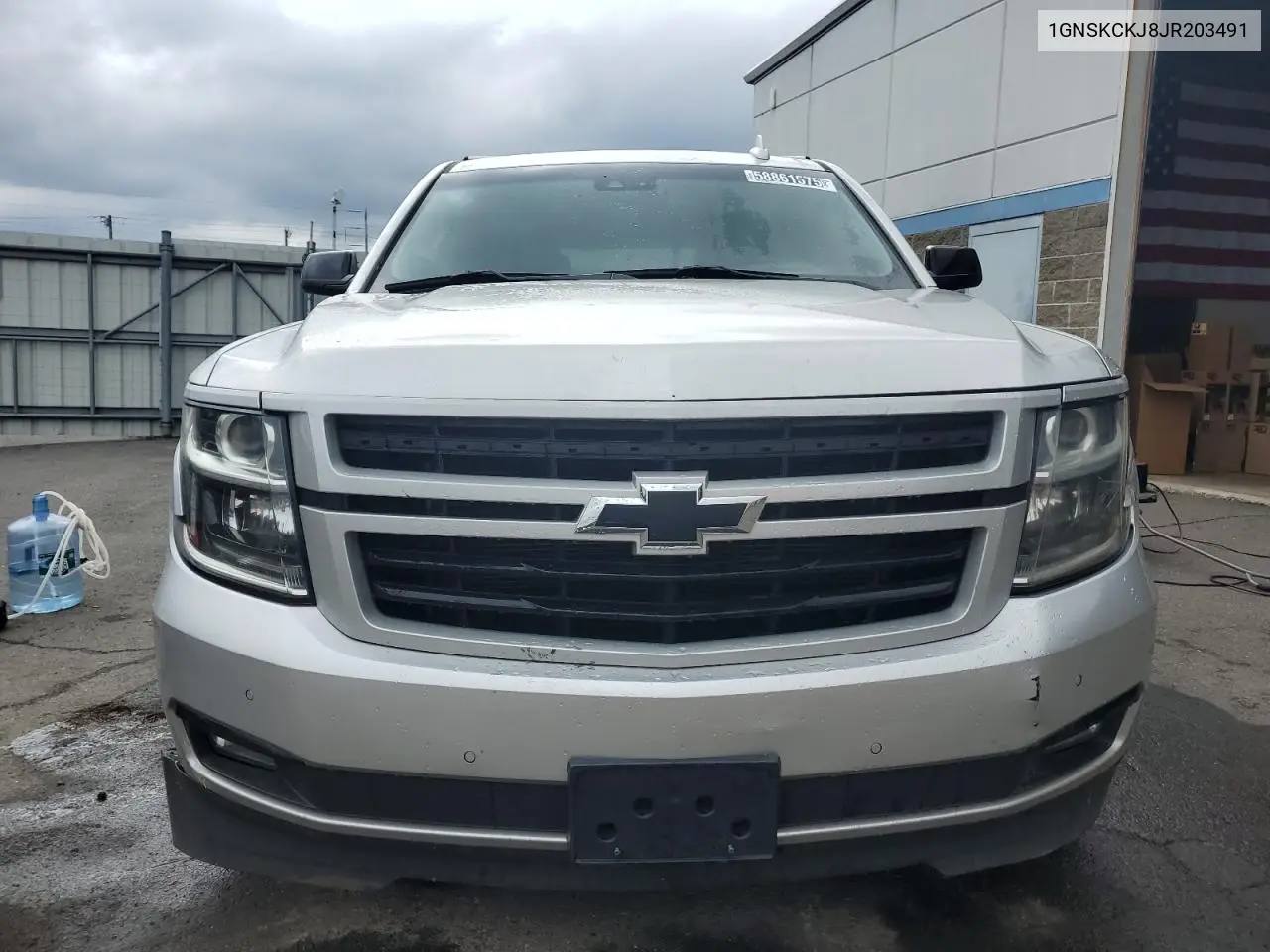 2018 Chevrolet Tahoe K1500 Premier VIN: 1GNSKCKJ8JR203491 Lot: 58861575