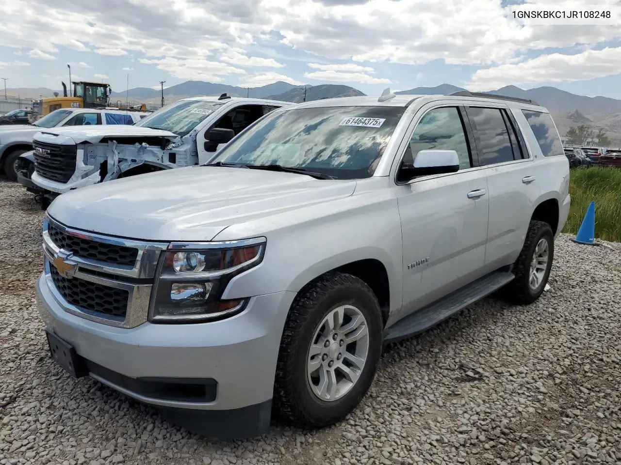 2018 Chevrolet Tahoe K1500 Lt VIN: 1GNSKBKC1JR108248 Lot: 61464375