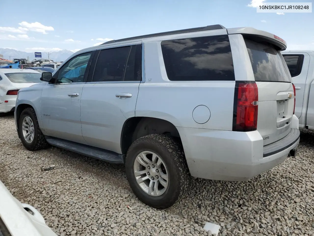 2018 Chevrolet Tahoe K1500 Lt VIN: 1GNSKBKC1JR108248 Lot: 61464375