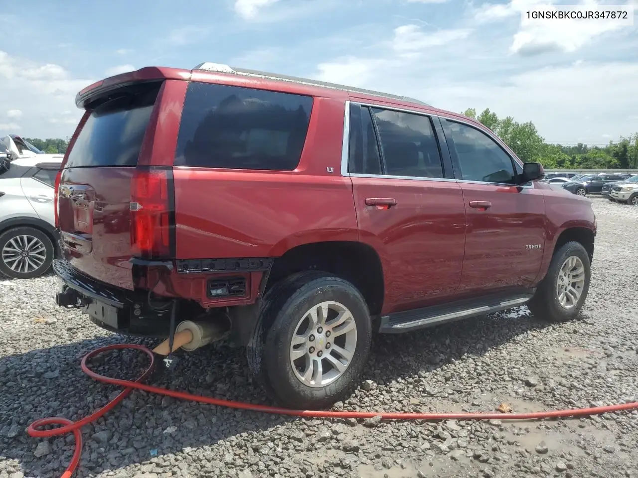 2018 Chevrolet Tahoe K1500 Lt VIN: 1GNSKBKC0JR347872 Lot: 61965835