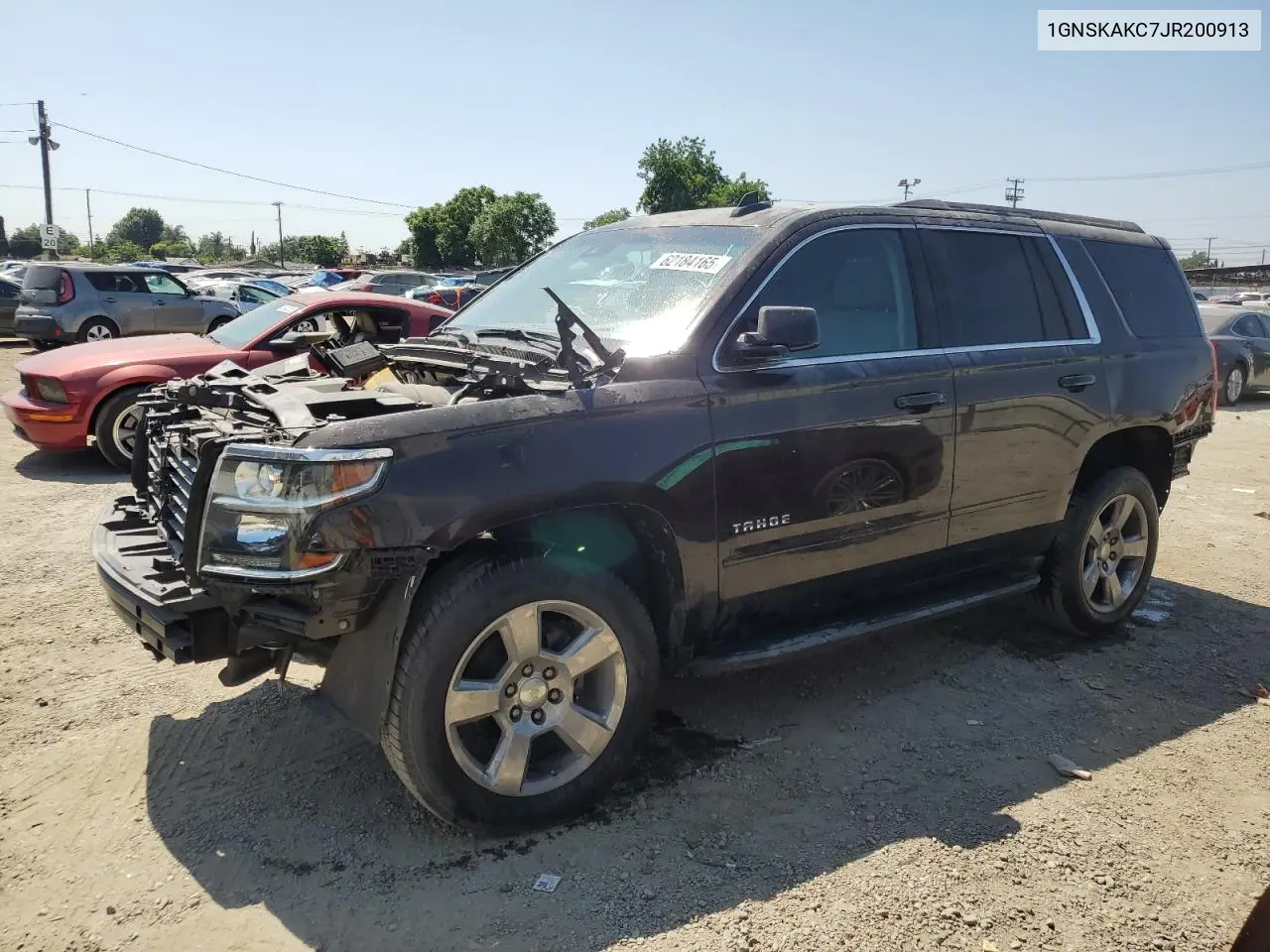 2018 Chevrolet Tahoe K1500 Ls VIN: 1GNSKAKC7JR200913 Lot: 62184165