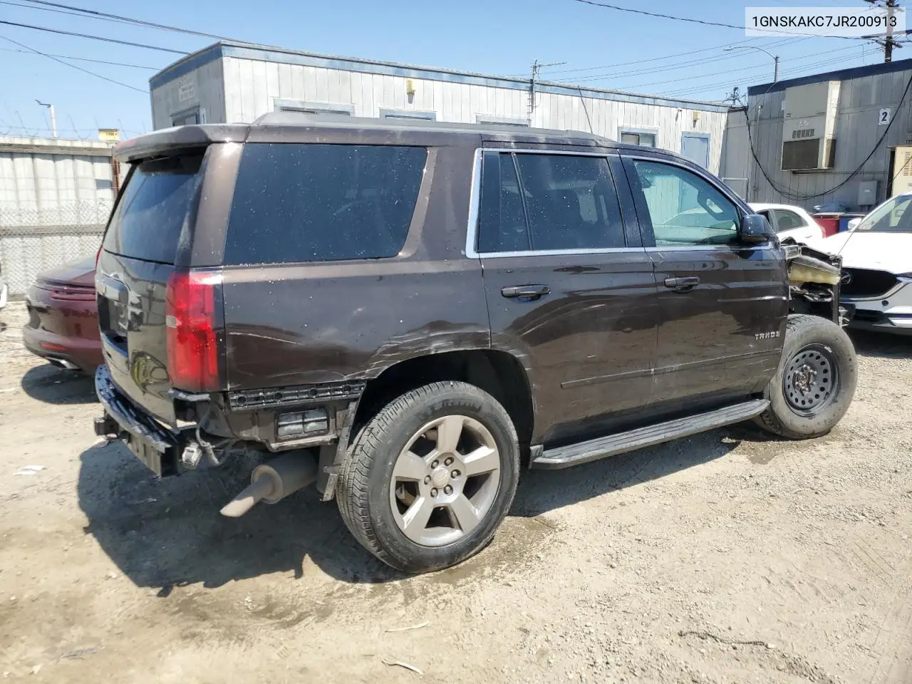 2018 Chevrolet Tahoe K1500 Ls VIN: 1GNSKAKC7JR200913 Lot: 62184165
