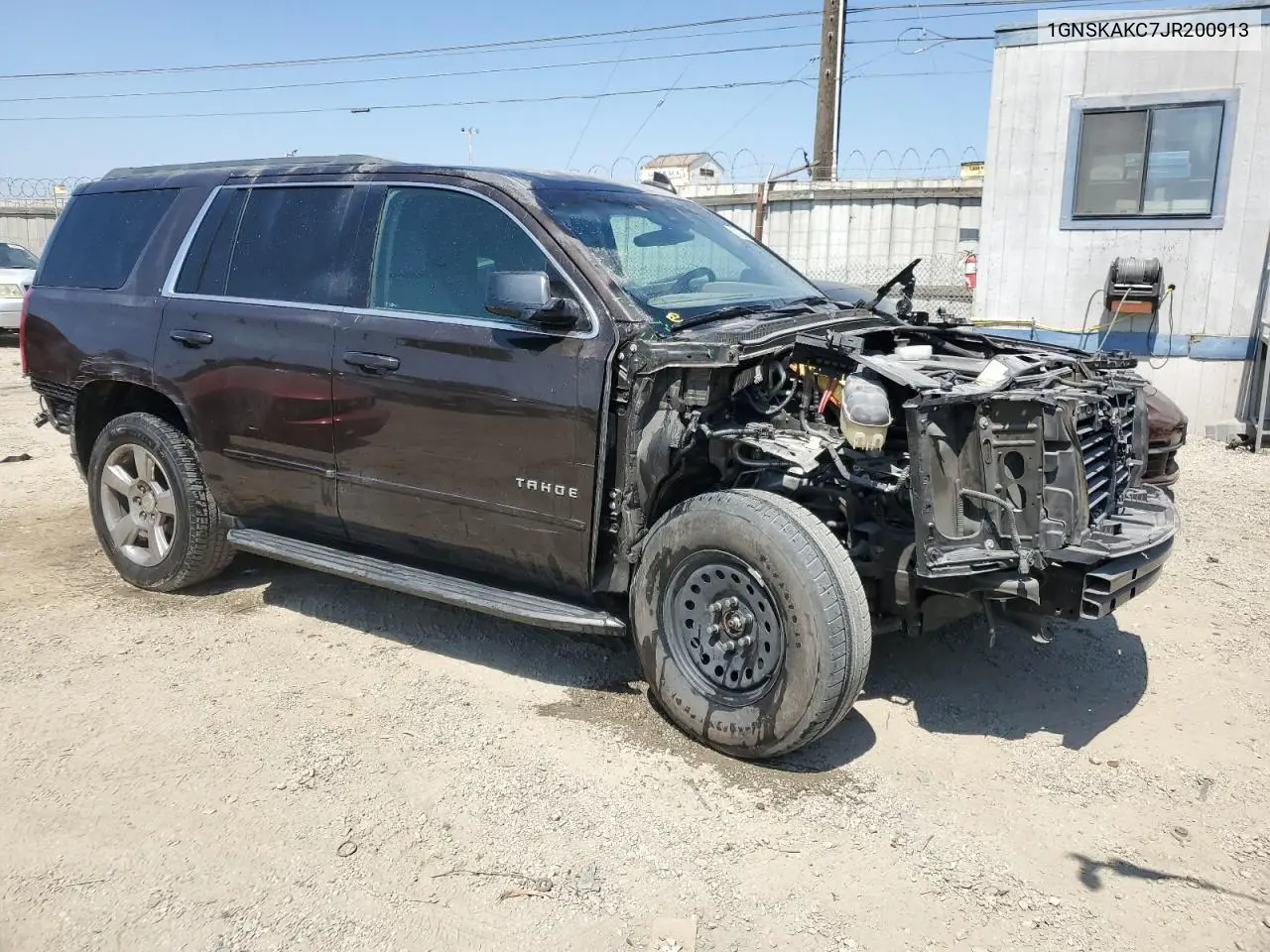 2018 Chevrolet Tahoe K1500 Ls VIN: 1GNSKAKC7JR200913 Lot: 62184165