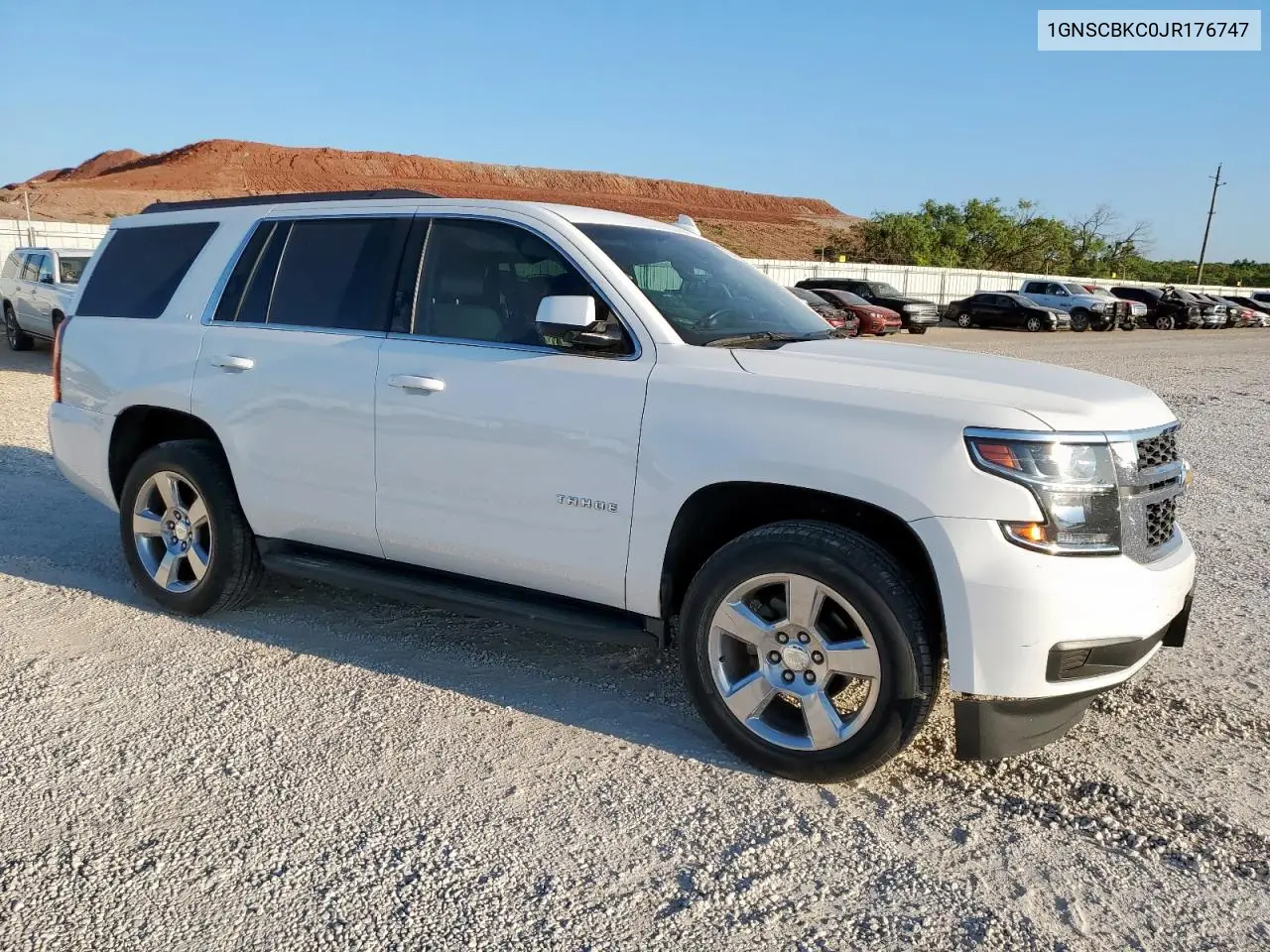 2018 Chevrolet Tahoe C1500 Lt VIN: 1GNSCBKC0JR176747 Lot: 62260925