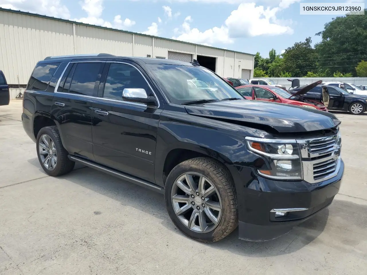 2018 Chevrolet Tahoe K1500 Premier VIN: 1GNSKCKC9JR123960 Lot: 62316205