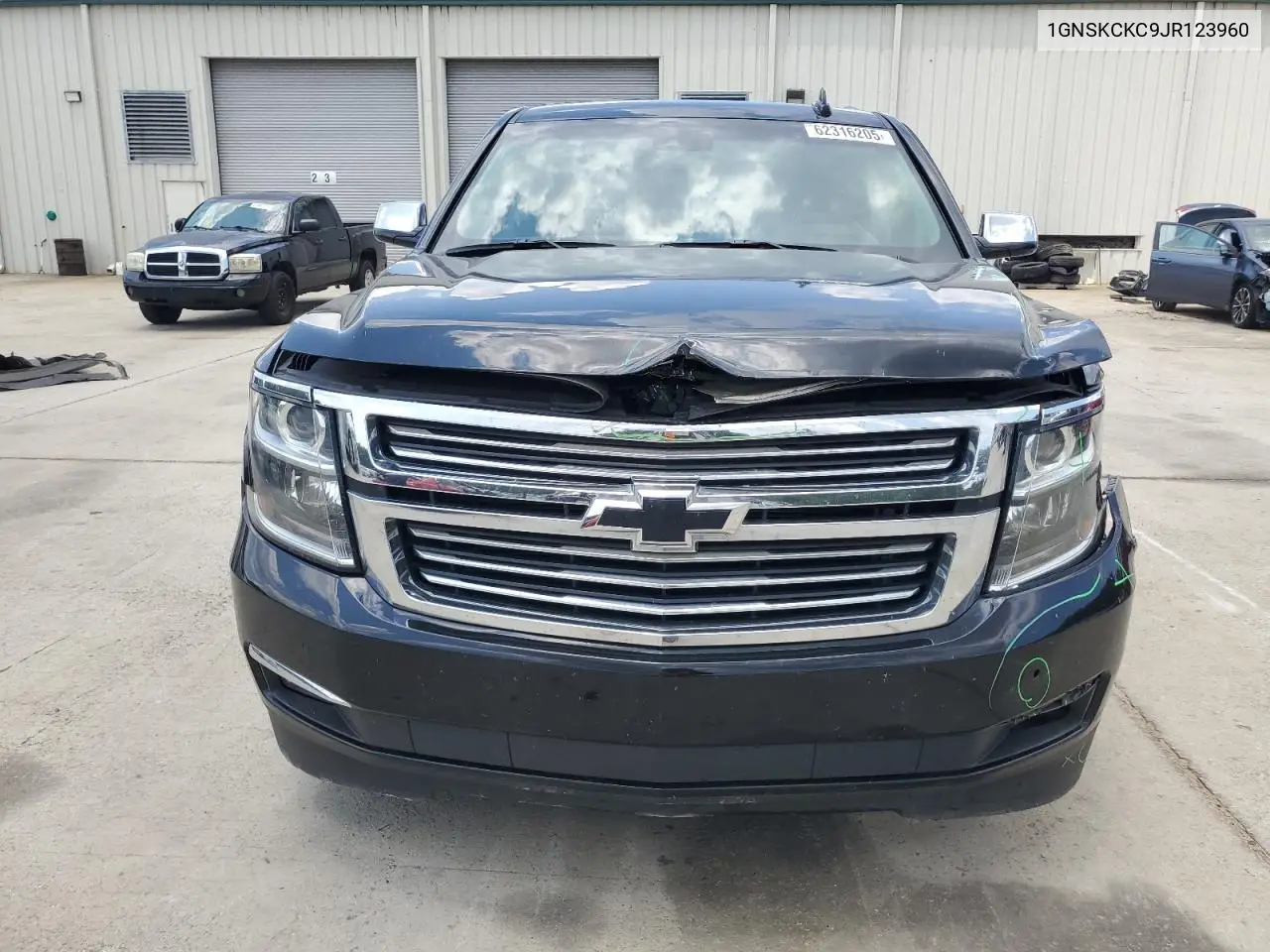 2018 Chevrolet Tahoe K1500 Premier VIN: 1GNSKCKC9JR123960 Lot: 62316205