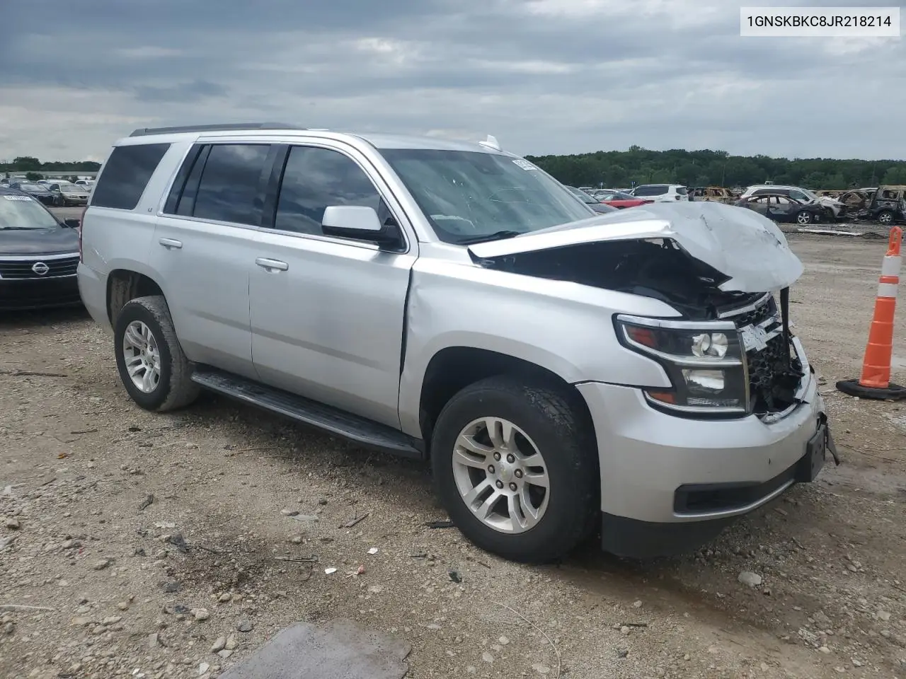 2018 Chevrolet Tahoe K1500 Lt VIN: 1GNSKBKC8JR218214 Lot: 62913825