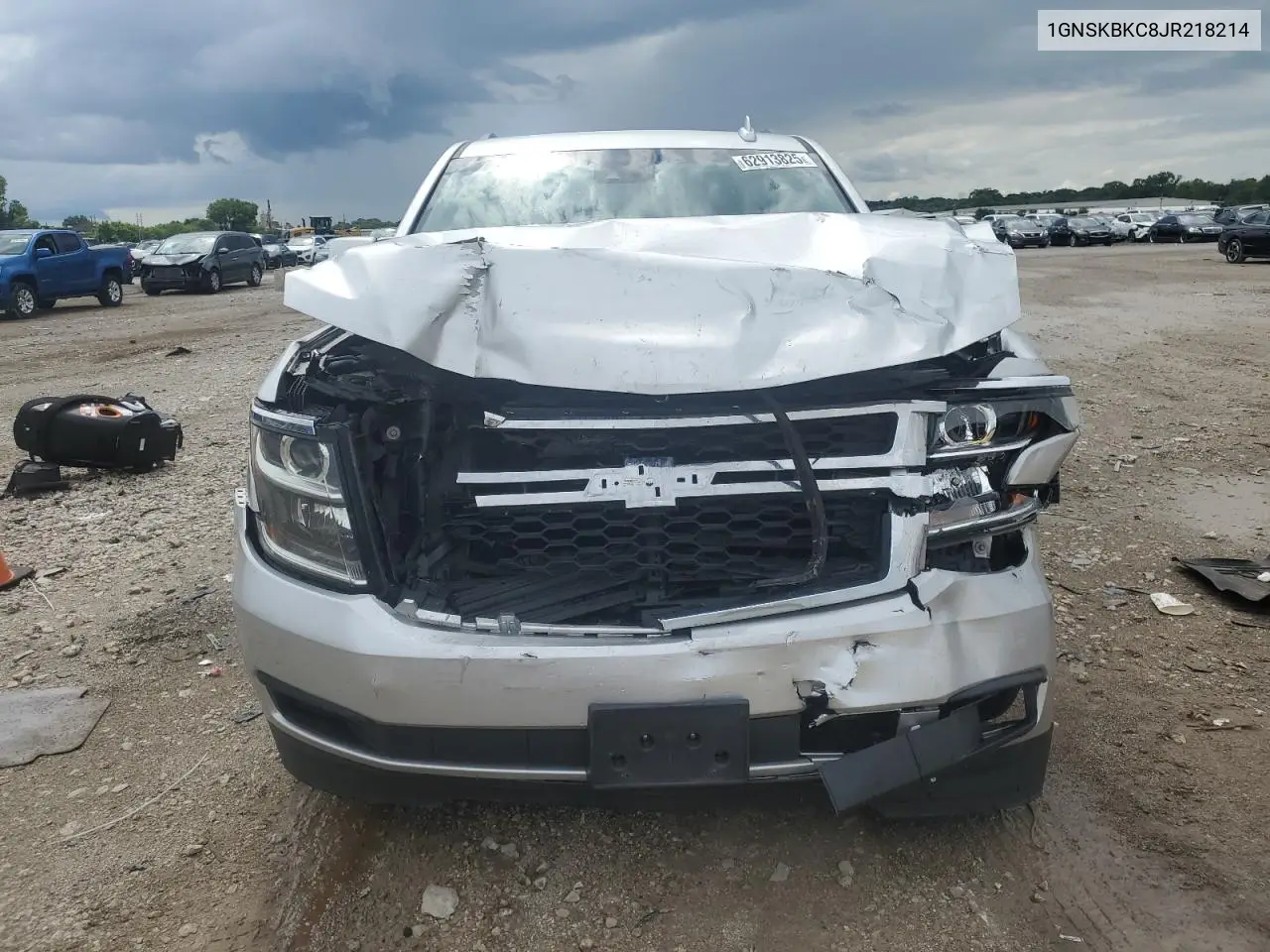 2018 Chevrolet Tahoe K1500 Lt VIN: 1GNSKBKC8JR218214 Lot: 62913825