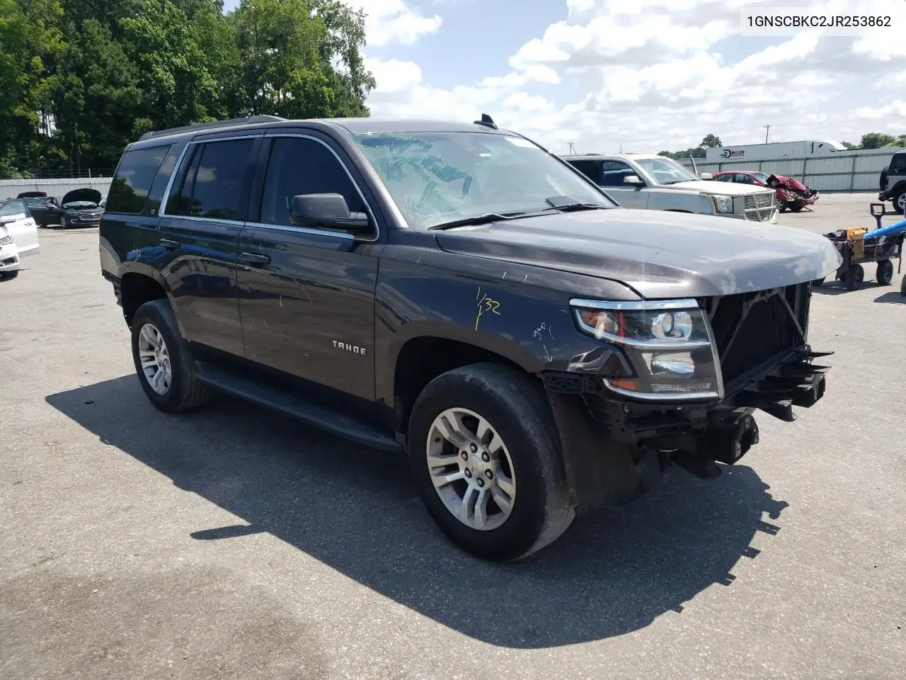 2018 Chevrolet Tahoe C1500 Lt VIN: 1GNSCBKC2JR253862 Lot: 62941455