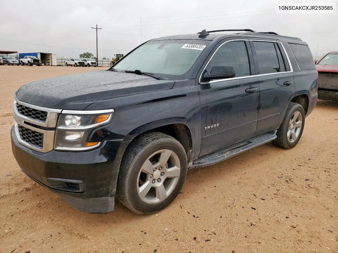 2018 Chevrolet Tahoe C1500 Ls VIN: 1GNSCAKCXJR253585 Lot: 63386435
