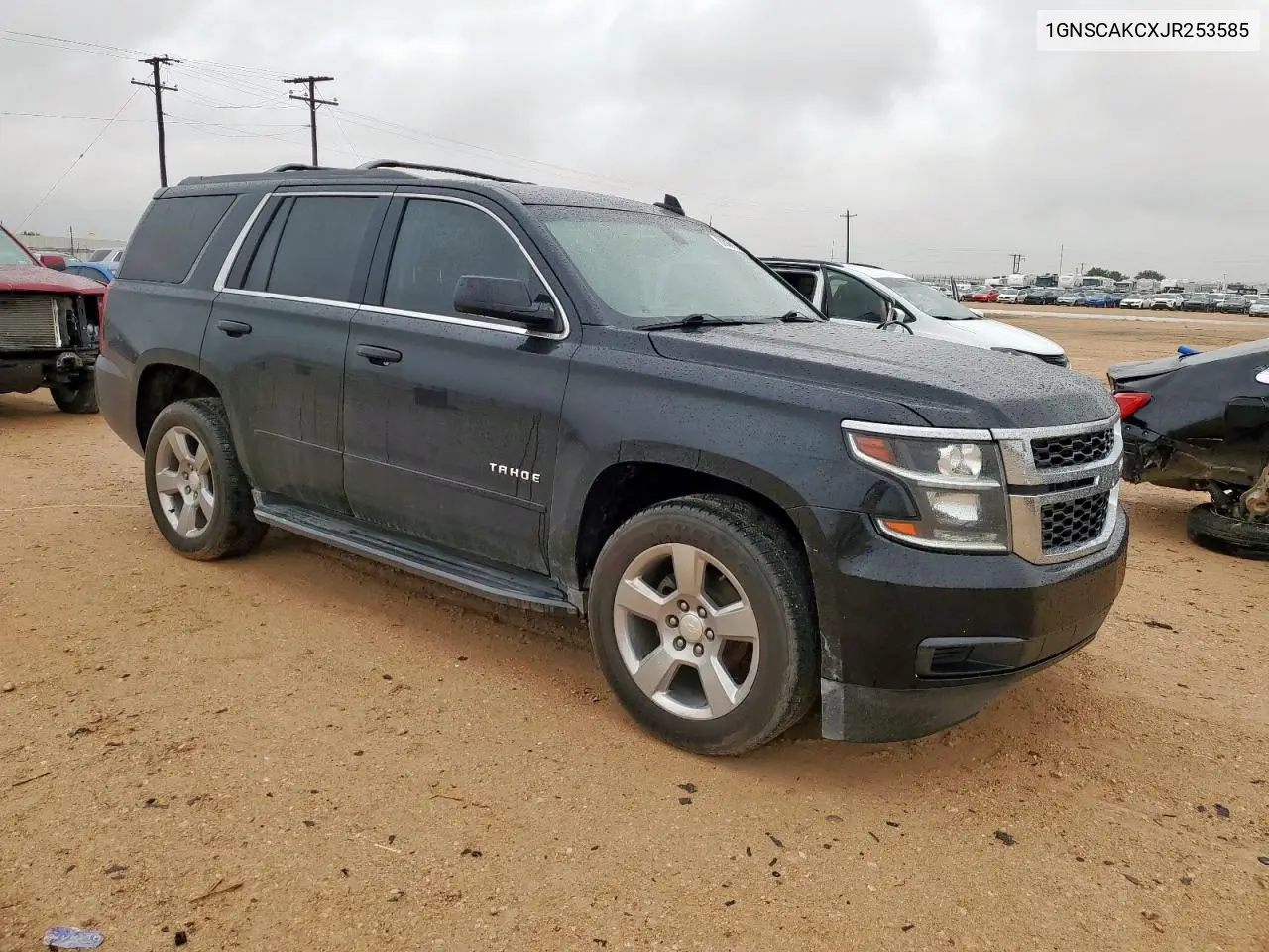 2018 Chevrolet Tahoe C1500 Ls VIN: 1GNSCAKCXJR253585 Lot: 63386435