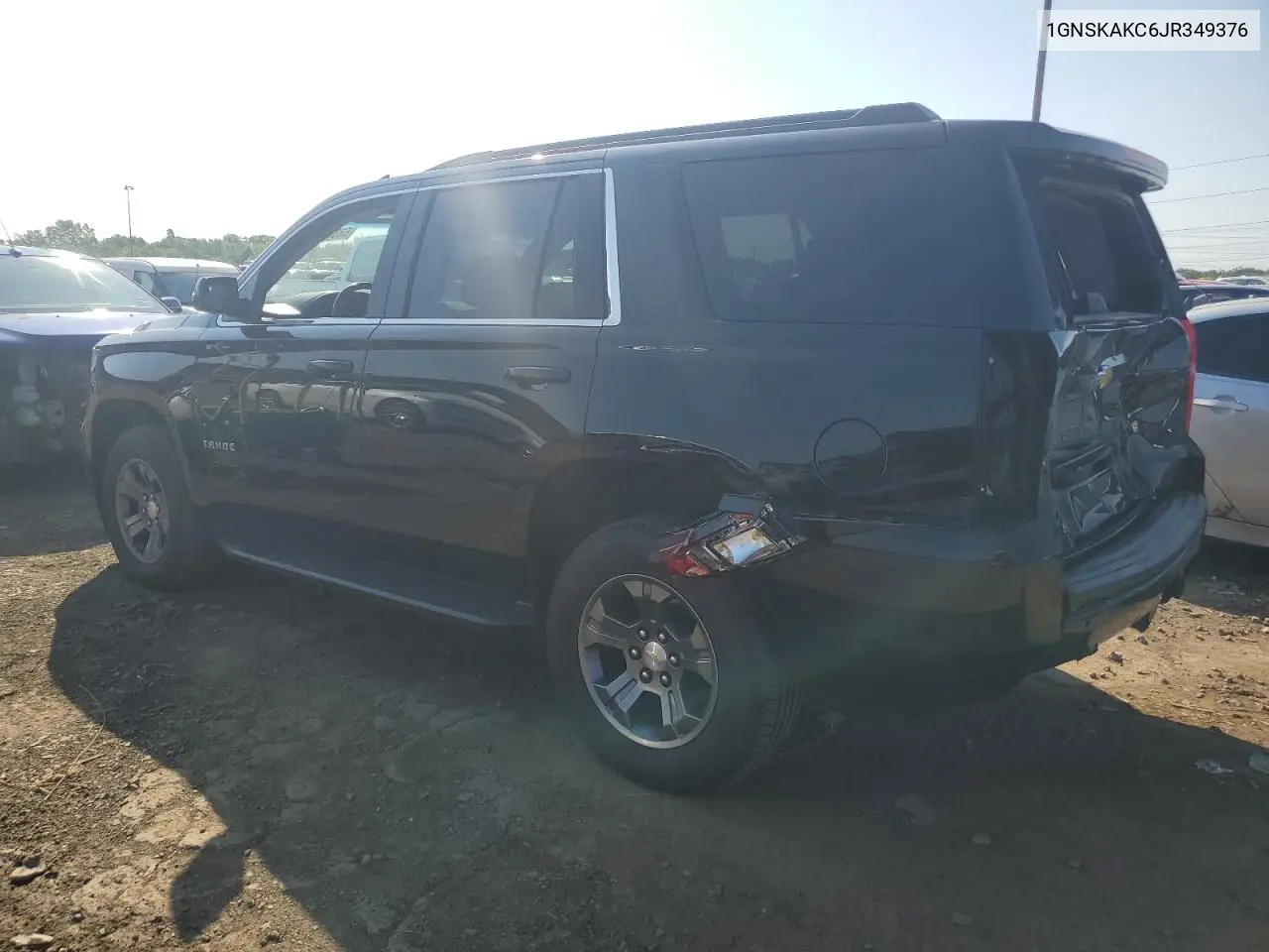 2018 Chevrolet Tahoe K1500 Ls VIN: 1GNSKAKC6JR349376 Lot: 63391835