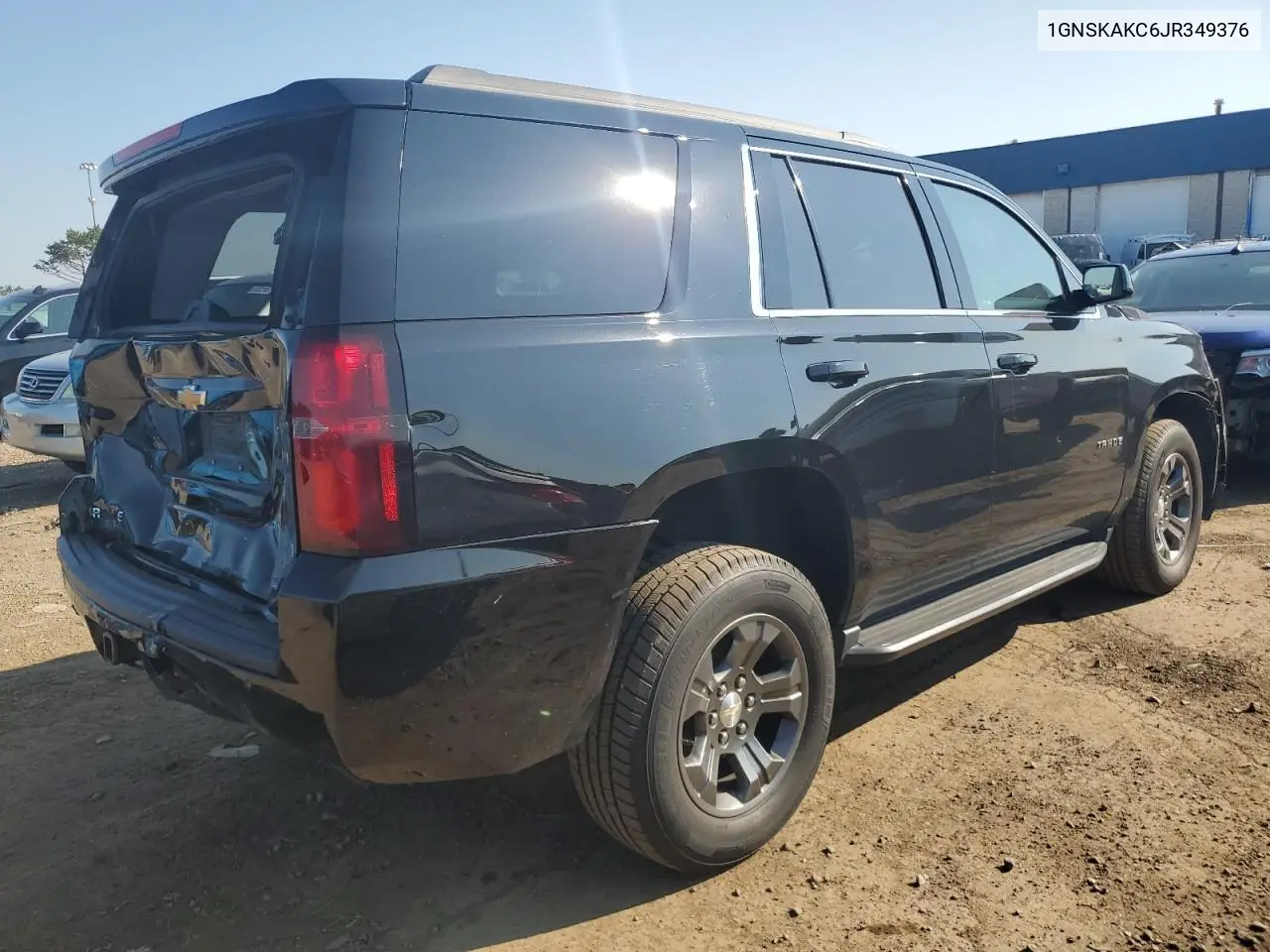 2018 Chevrolet Tahoe K1500 Ls VIN: 1GNSKAKC6JR349376 Lot: 63391835