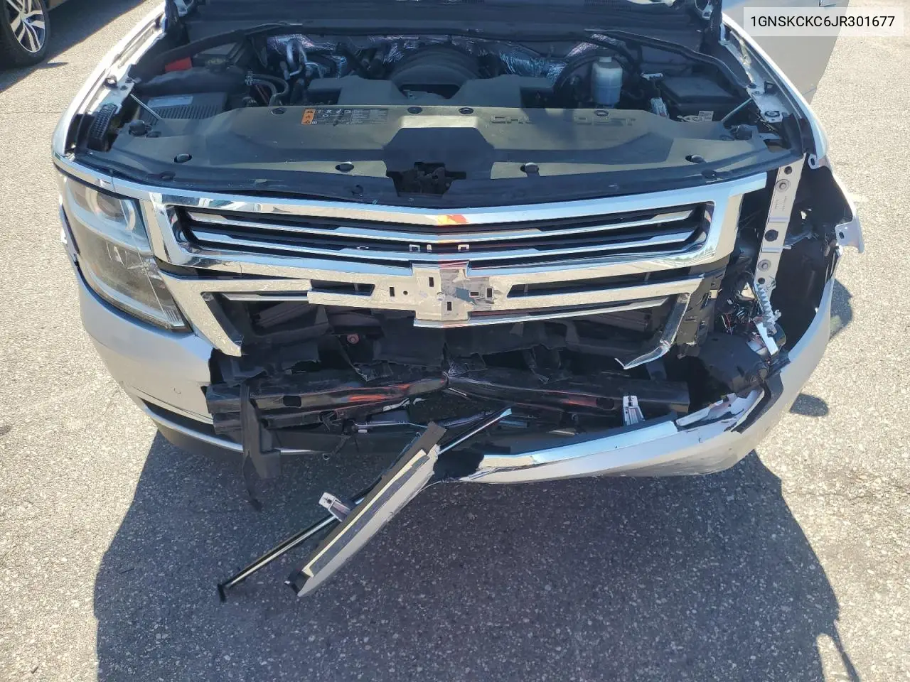 2018 Chevrolet Tahoe K1500 Premier VIN: 1GNSKCKC6JR301677 Lot: 63454005