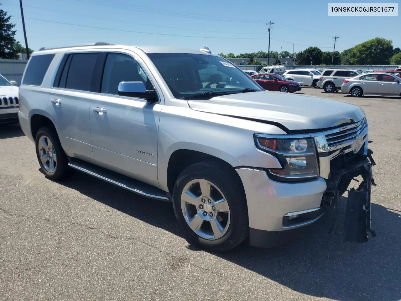 2018 Chevrolet Tahoe K1500 Premier VIN: 1GNSKCKC6JR301677 Lot: 63454005