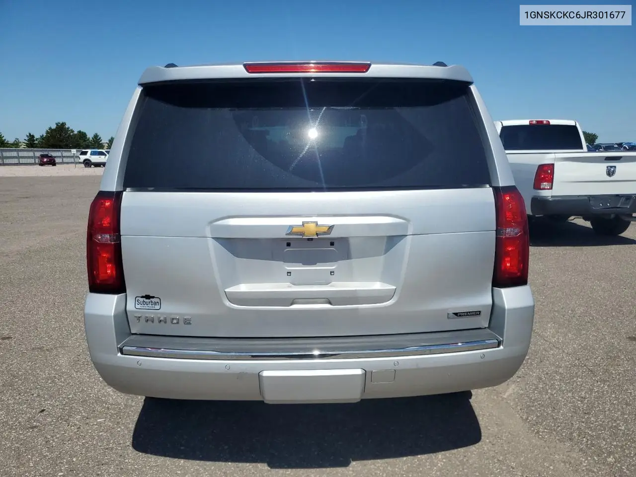 2018 Chevrolet Tahoe K1500 Premier VIN: 1GNSKCKC6JR301677 Lot: 63454005