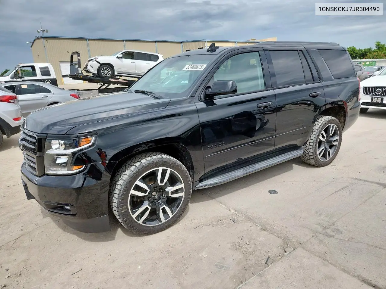 2018 Chevrolet Tahoe K1500 Premier VIN: 1GNSKCKJ7JR304490 Lot: 63460675