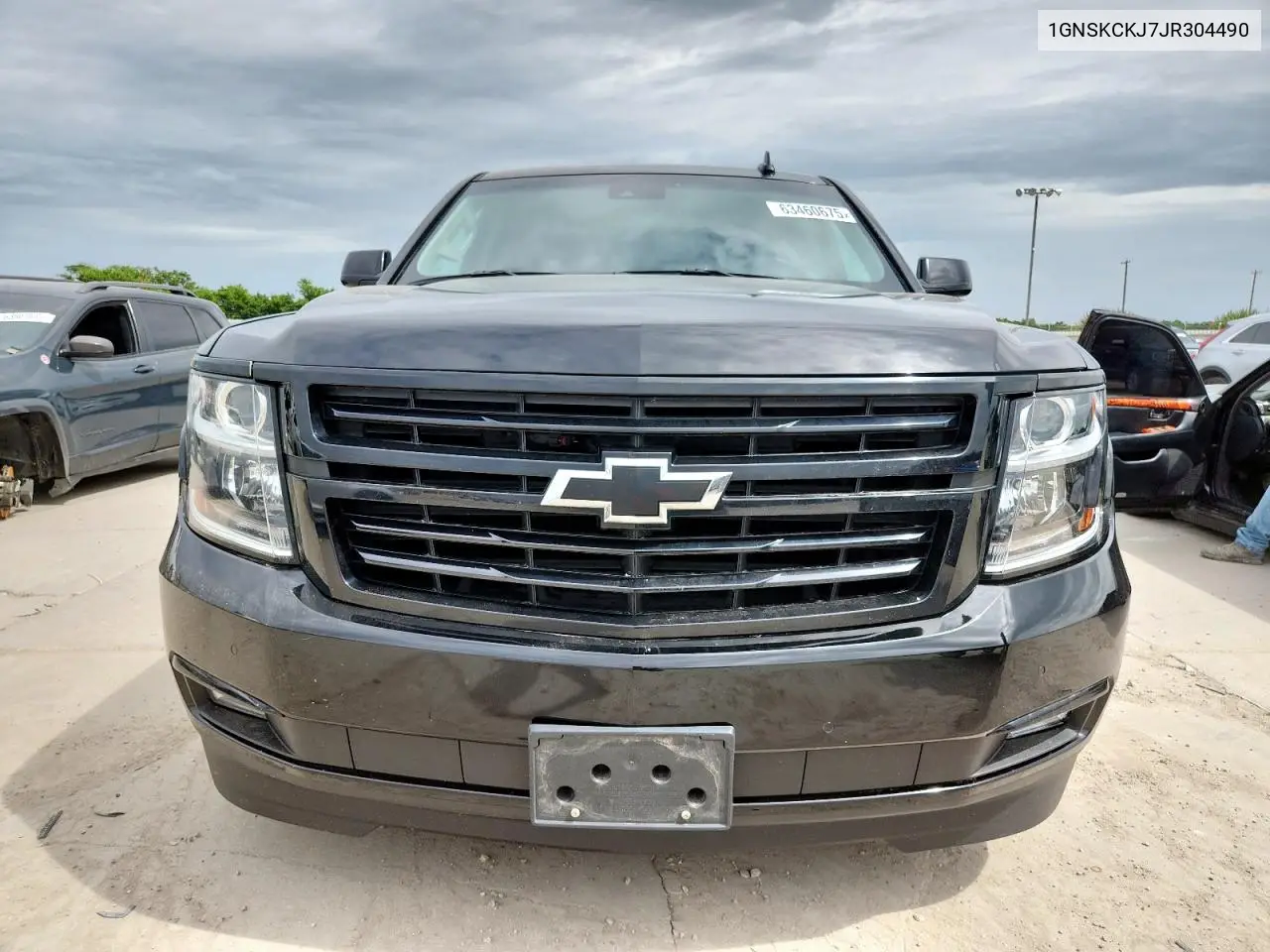 2018 Chevrolet Tahoe K1500 Premier VIN: 1GNSKCKJ7JR304490 Lot: 63460675
