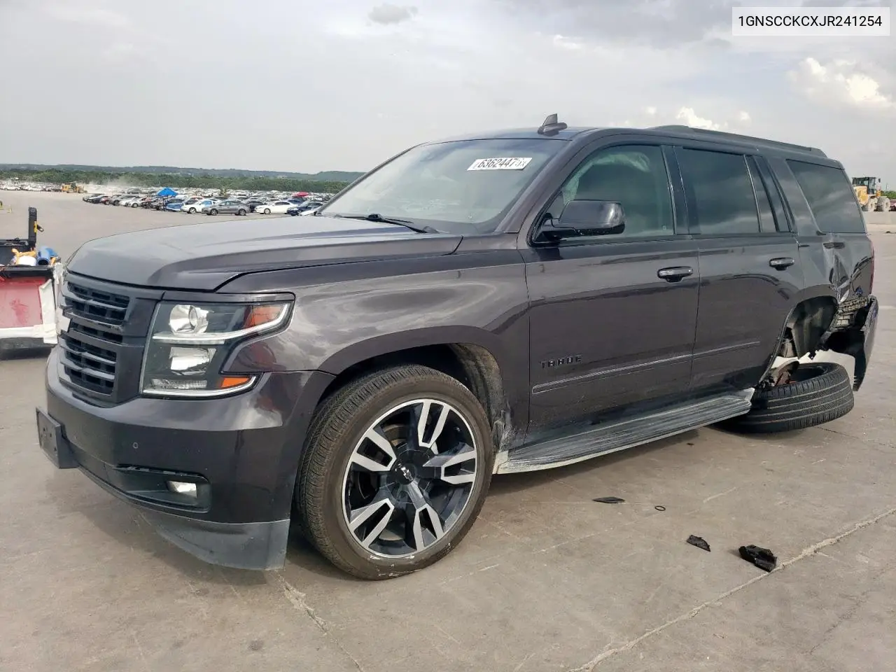 2018 Chevrolet Tahoe C1500 Premier VIN: 1GNSCCKCXJR241254 Lot: 63624475