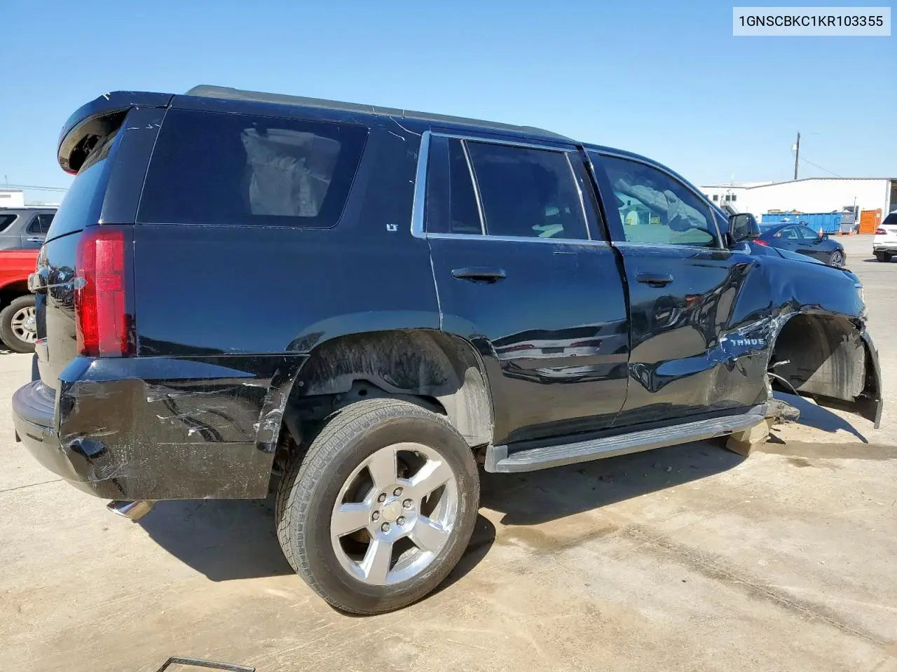 2019 Chevrolet Tahoe C1500 Lt VIN: 1GNSCBKC1KR103355 Lot: 48349735