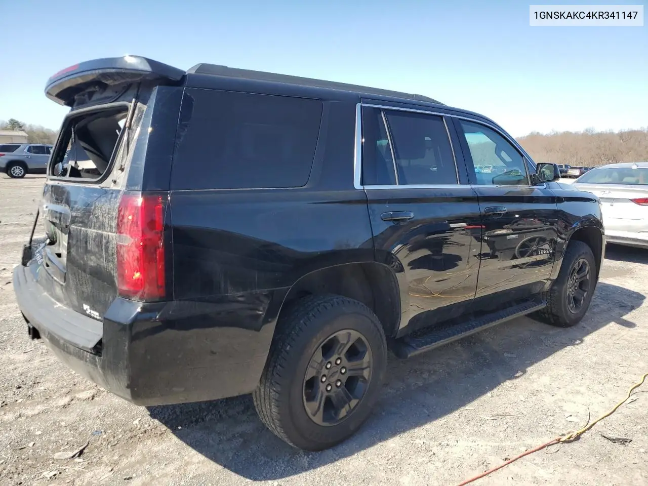 2019 Chevrolet Tahoe K1500 Ls VIN: 1GNSKAKC4KR341147 Lot: 49372655