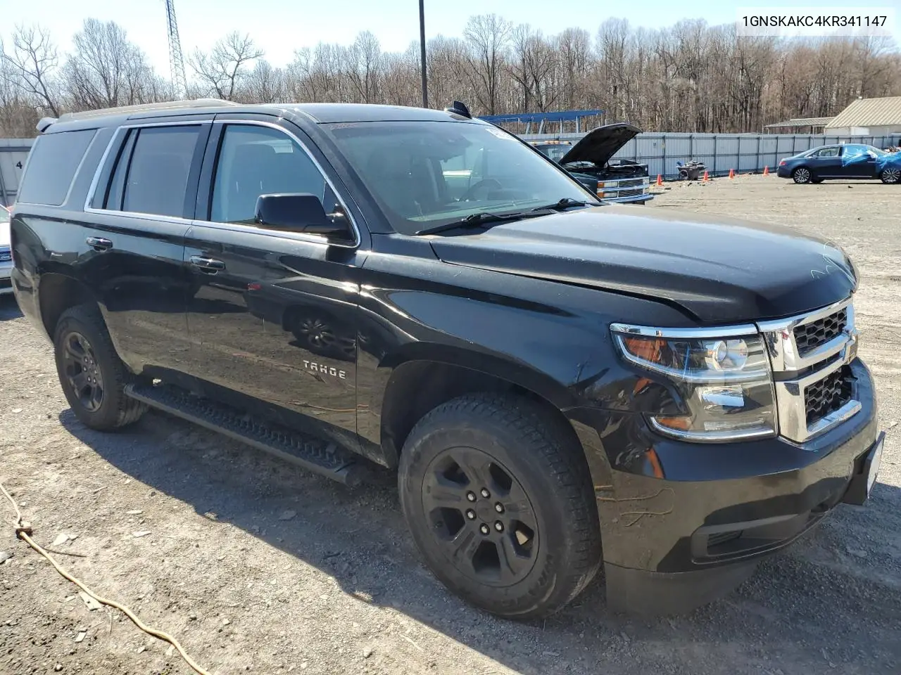 2019 Chevrolet Tahoe K1500 Ls VIN: 1GNSKAKC4KR341147 Lot: 49372655