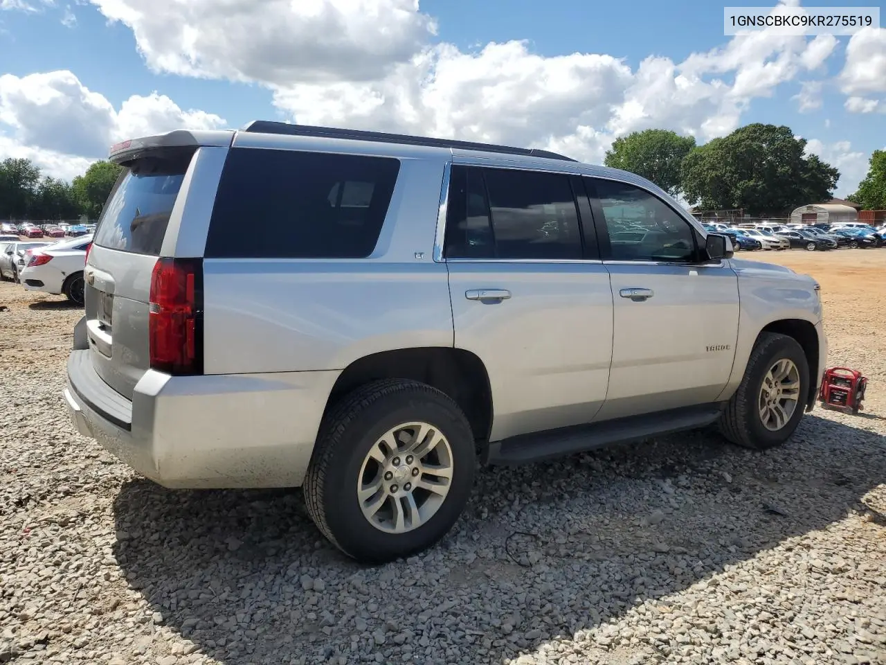 2019 Chevrolet Tahoe C1500 Lt VIN: 1GNSCBKC9KR275519 Lot: 59212945